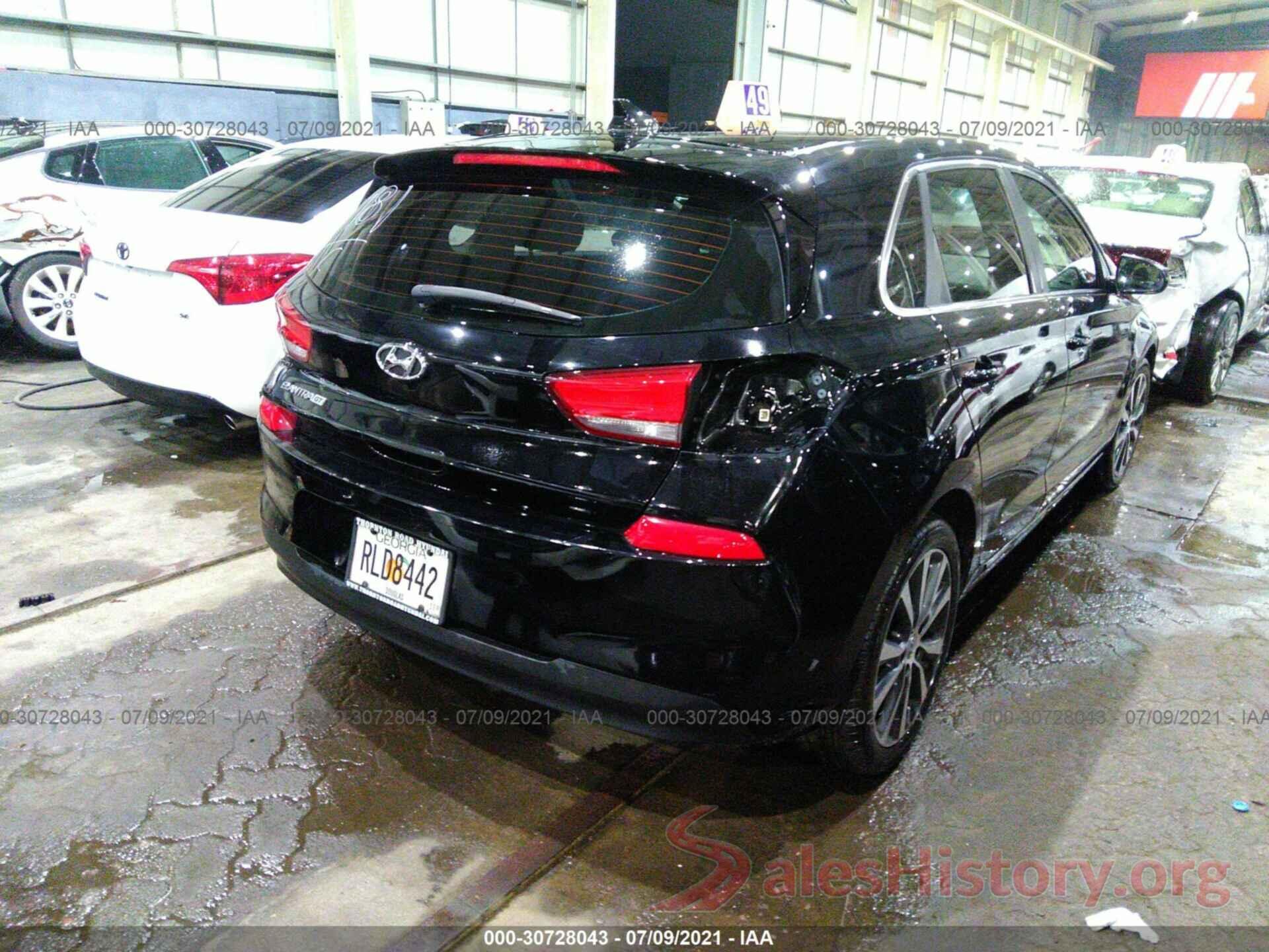 KMHH35L0000022377 2018 HYUNDAI ELANTRA GT