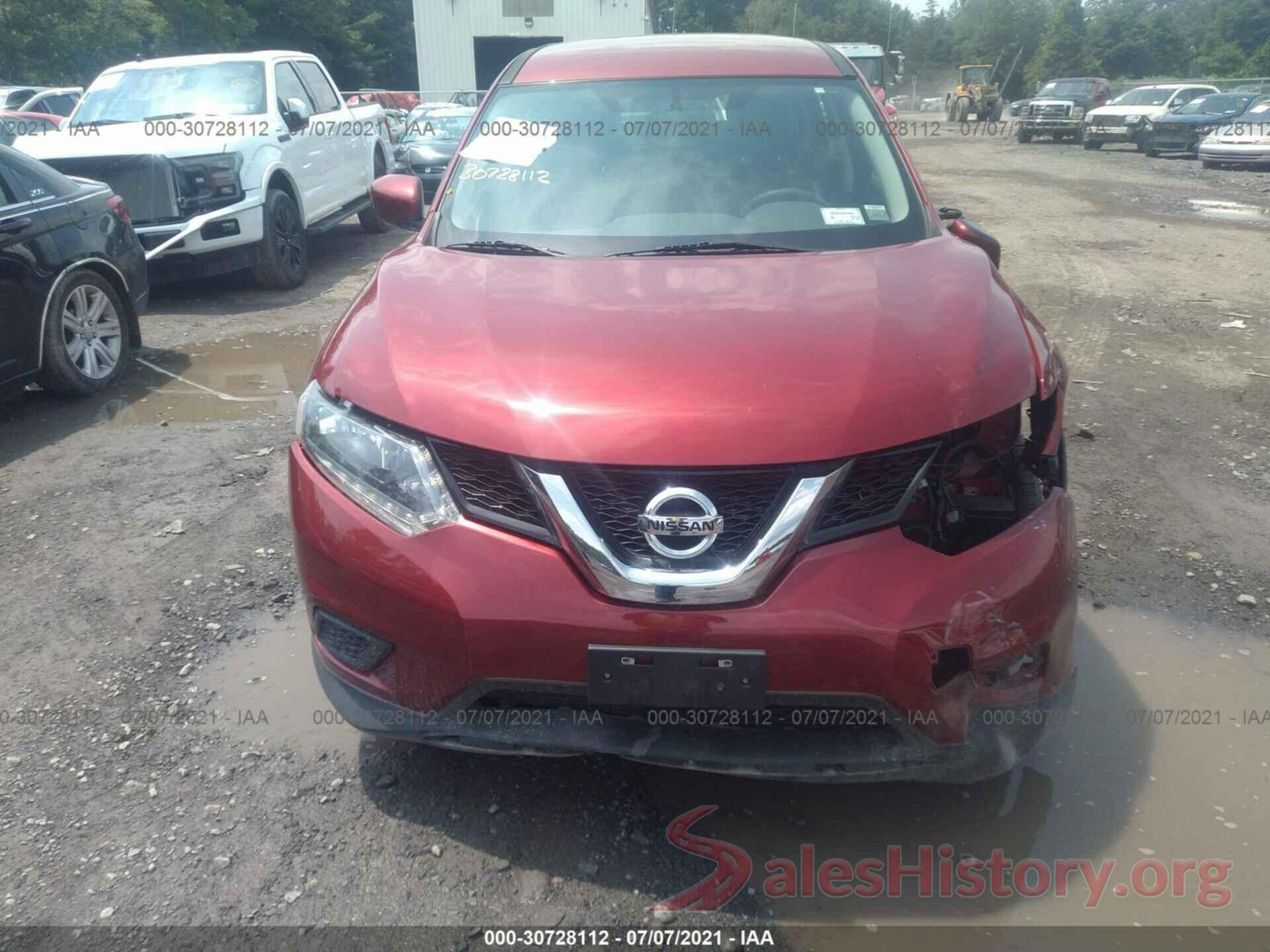 5N1AT2MV4GC847024 2016 NISSAN ROGUE