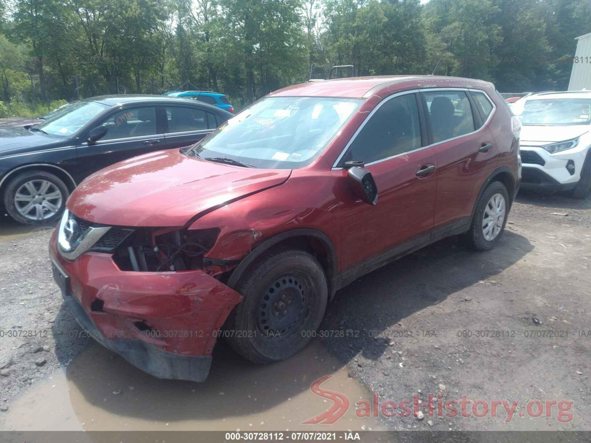 5N1AT2MV4GC847024 2016 NISSAN ROGUE