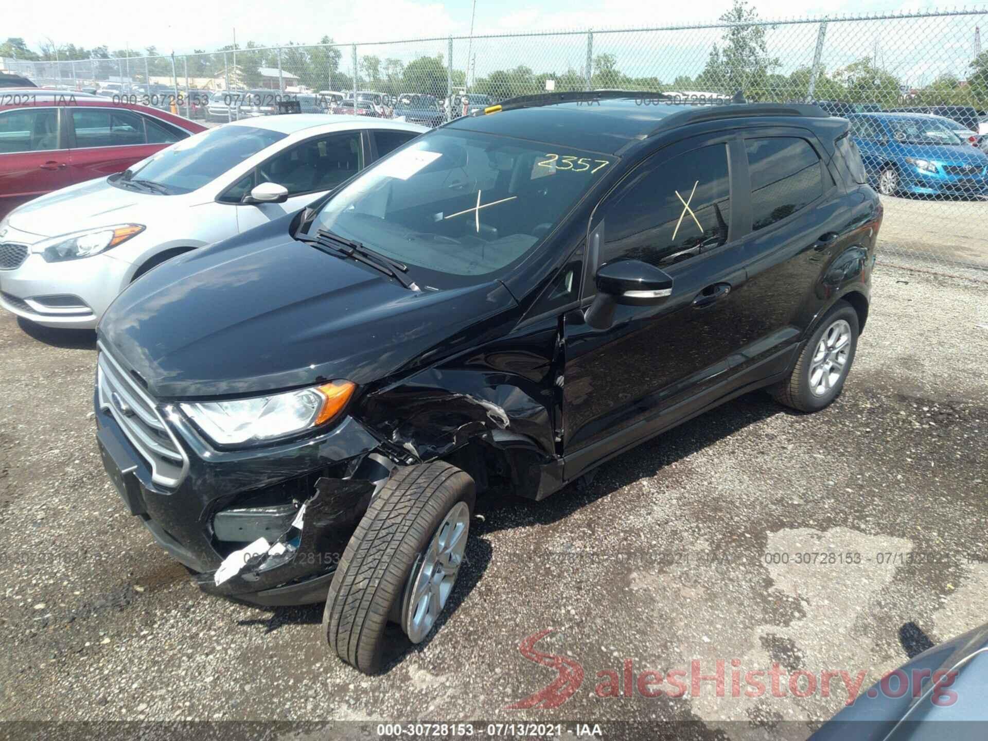 MAJ3P1TE4JC222357 2018 FORD ECOSPORT