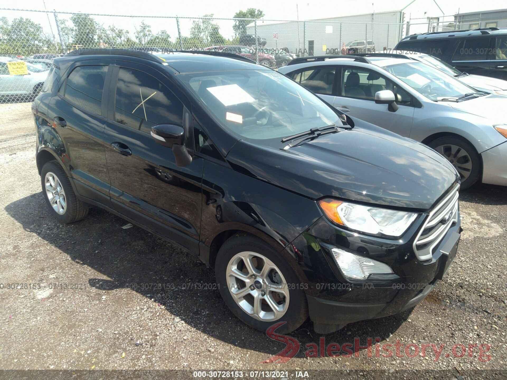 MAJ3P1TE4JC222357 2018 FORD ECOSPORT