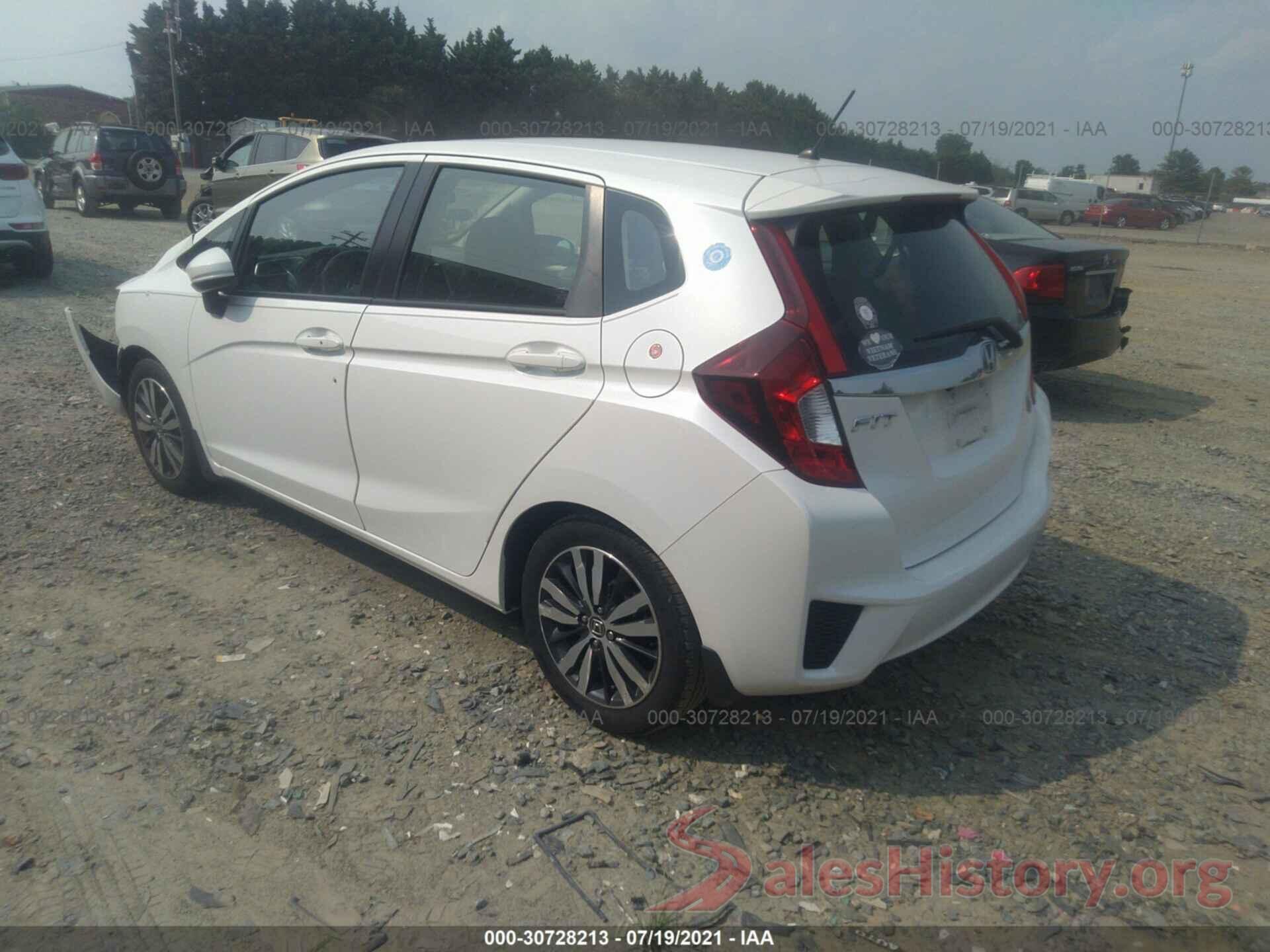 JHMGK5H73GX032934 2016 HONDA FIT