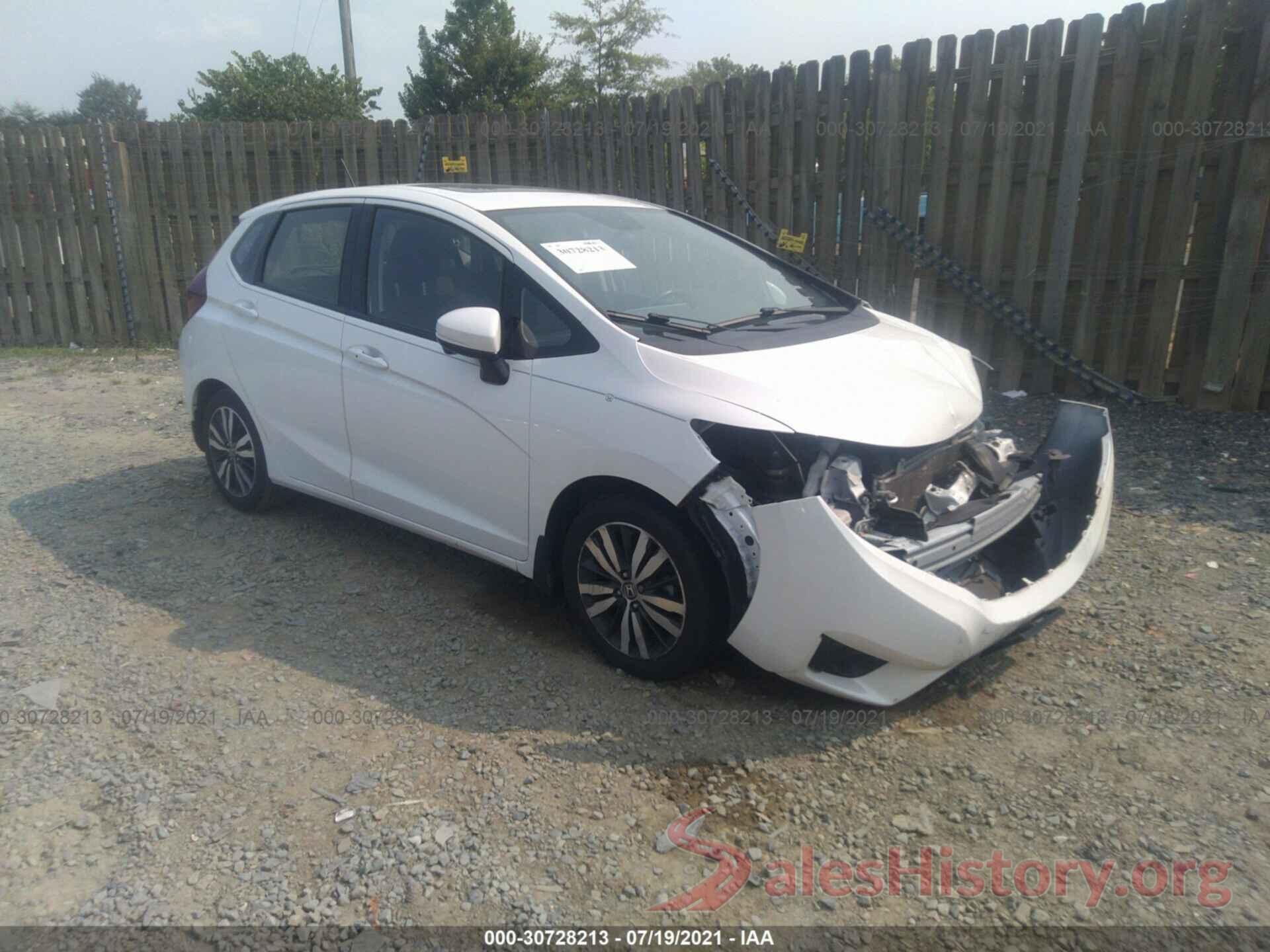 JHMGK5H73GX032934 2016 HONDA FIT