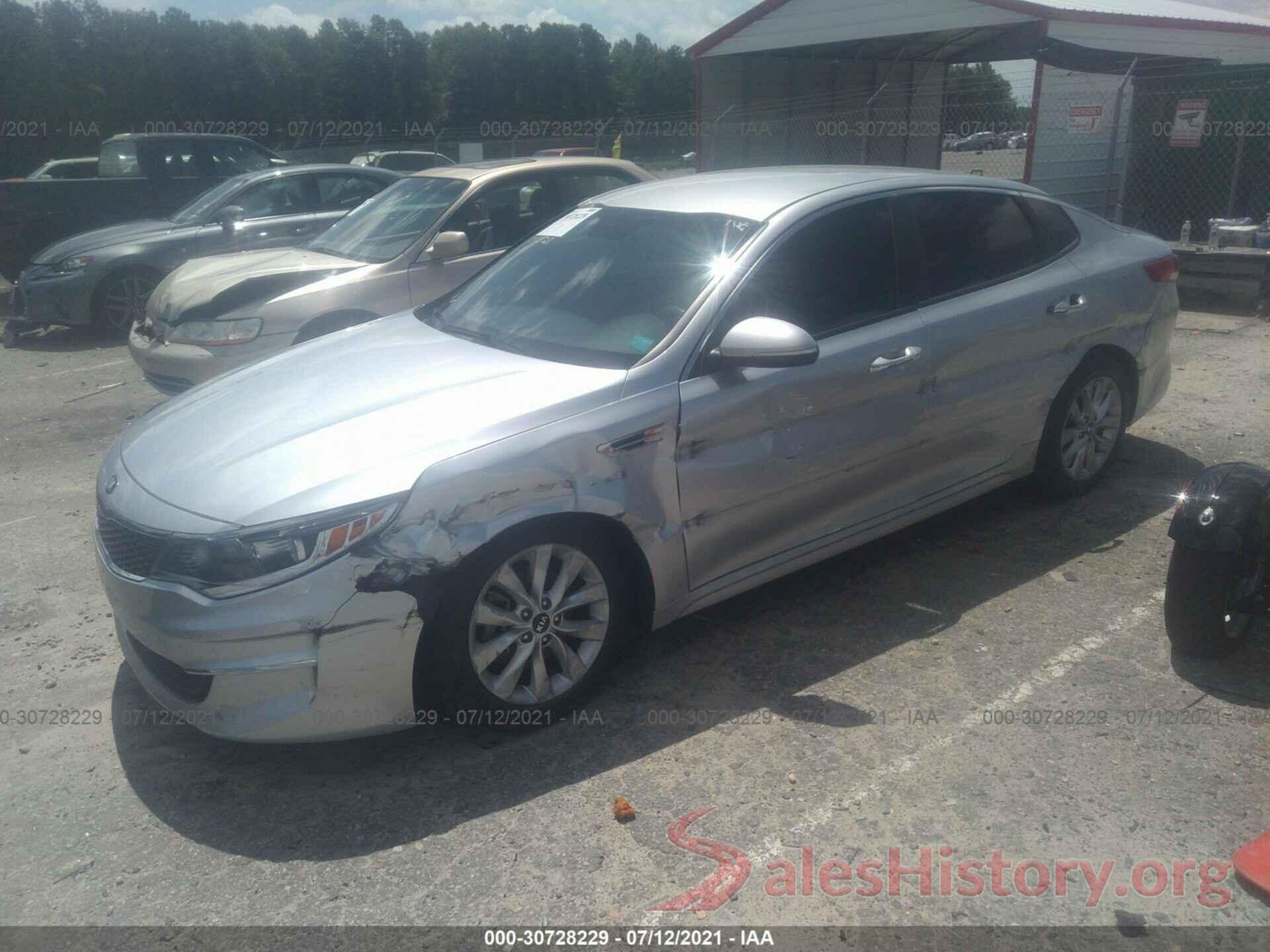 5XXGT4L37GG084233 2016 KIA OPTIMA