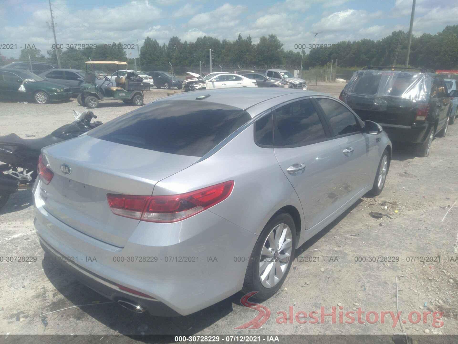 5XXGT4L37GG084233 2016 KIA OPTIMA