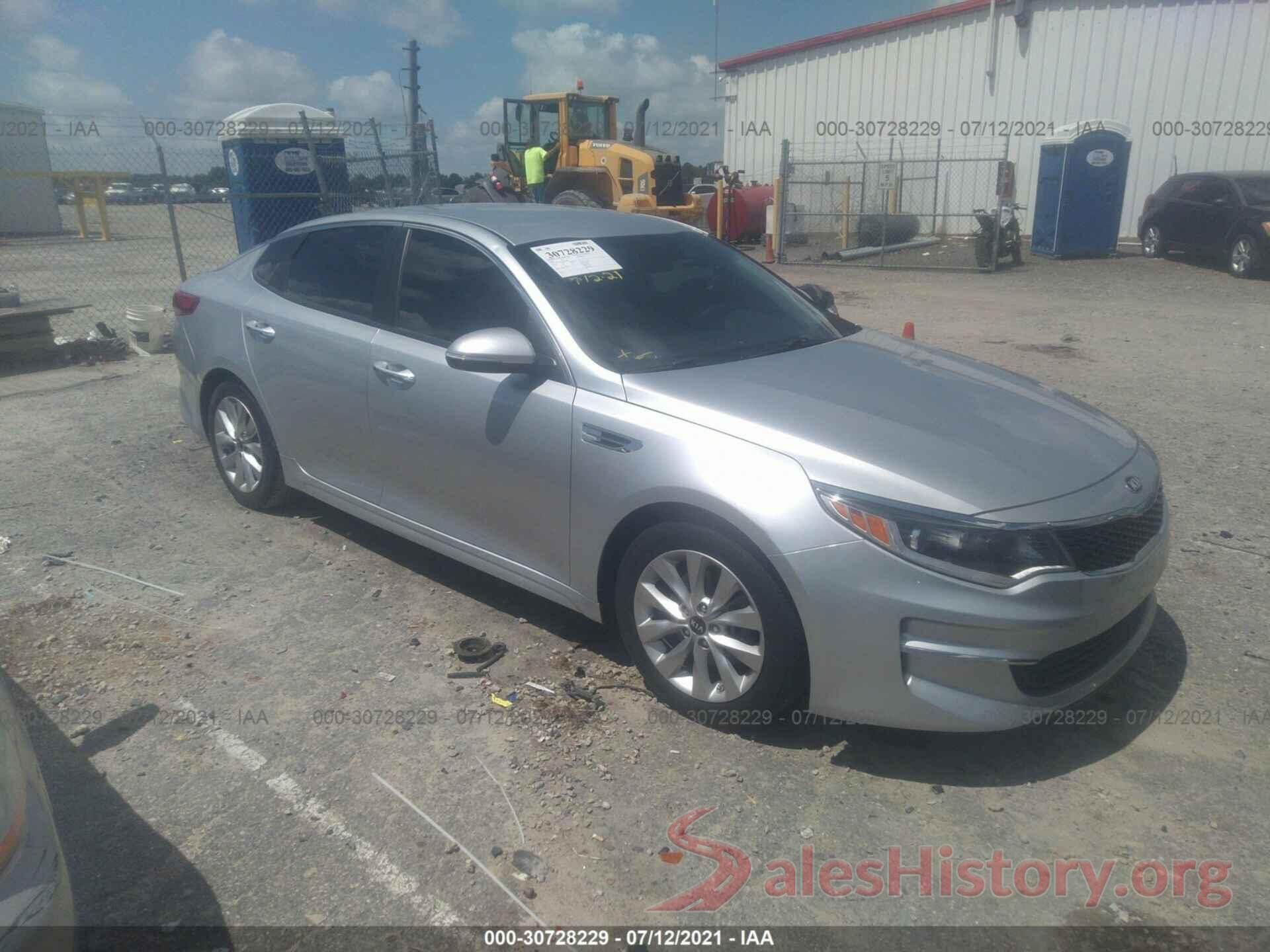 5XXGT4L37GG084233 2016 KIA OPTIMA