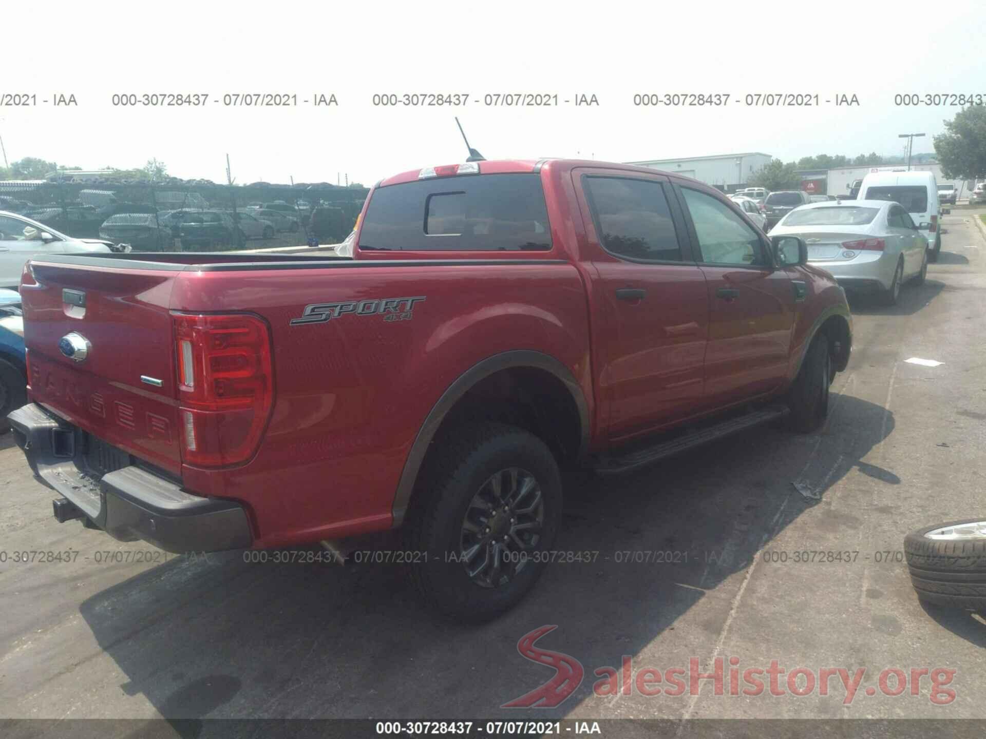 1FTER4FH5LLA54557 2020 FORD RANGER