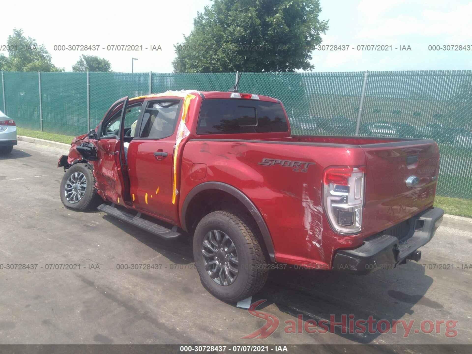 1FTER4FH5LLA54557 2020 FORD RANGER