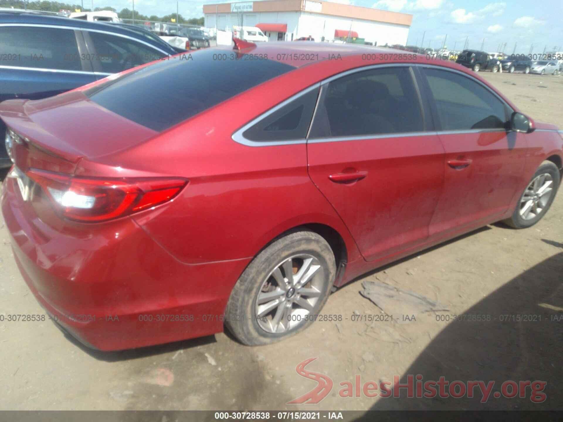 5NPE24AF9HH537152 2017 HYUNDAI SONATA