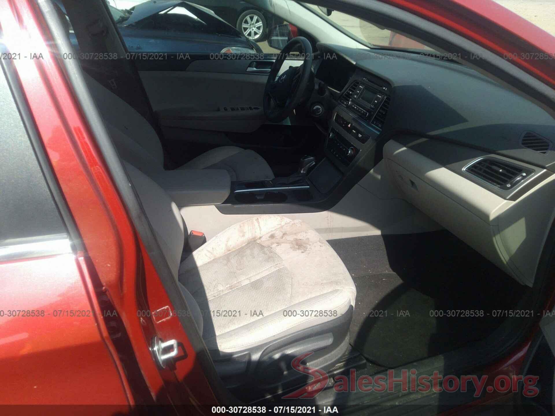 5NPE24AF9HH537152 2017 HYUNDAI SONATA