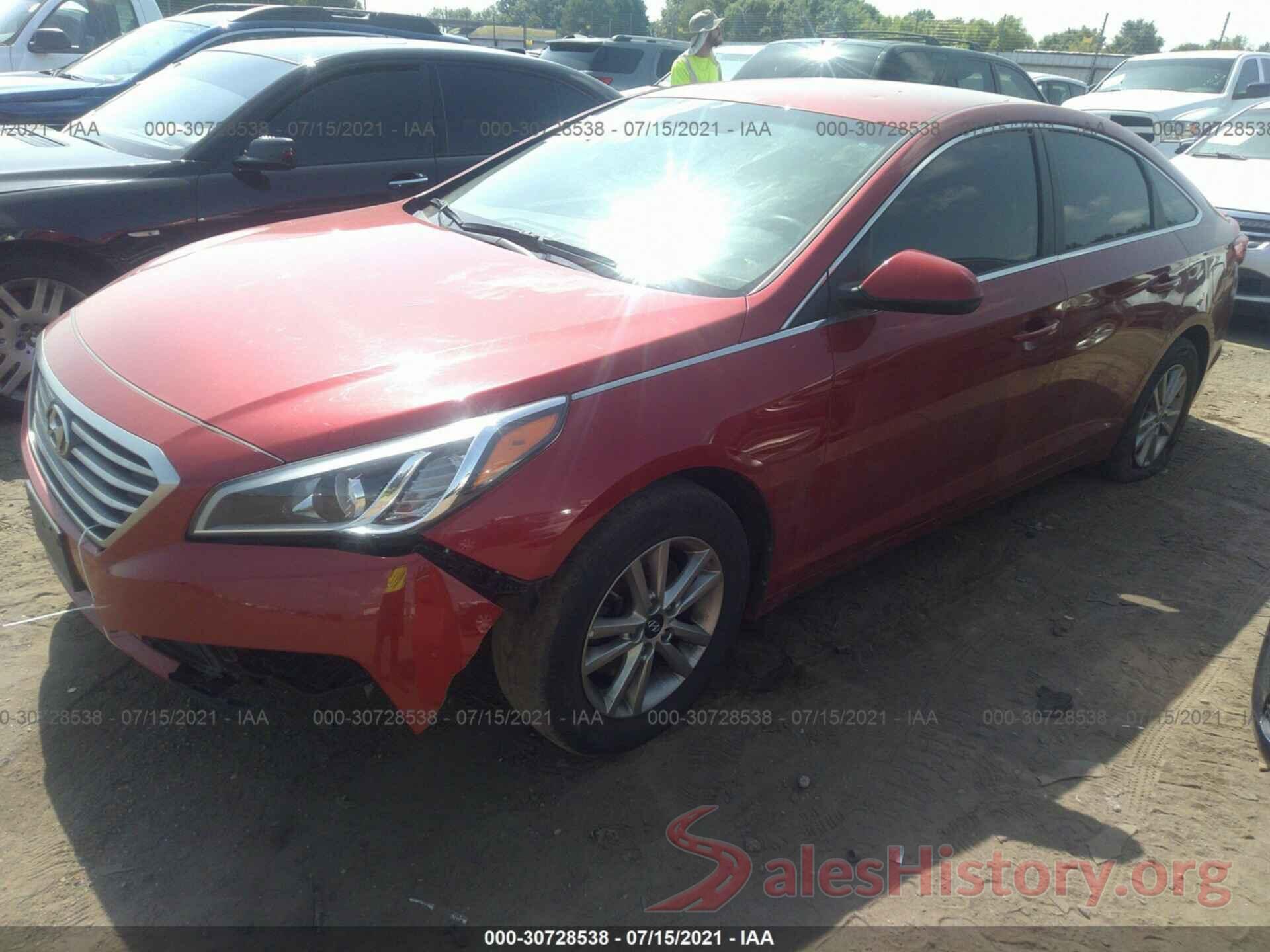 5NPE24AF9HH537152 2017 HYUNDAI SONATA