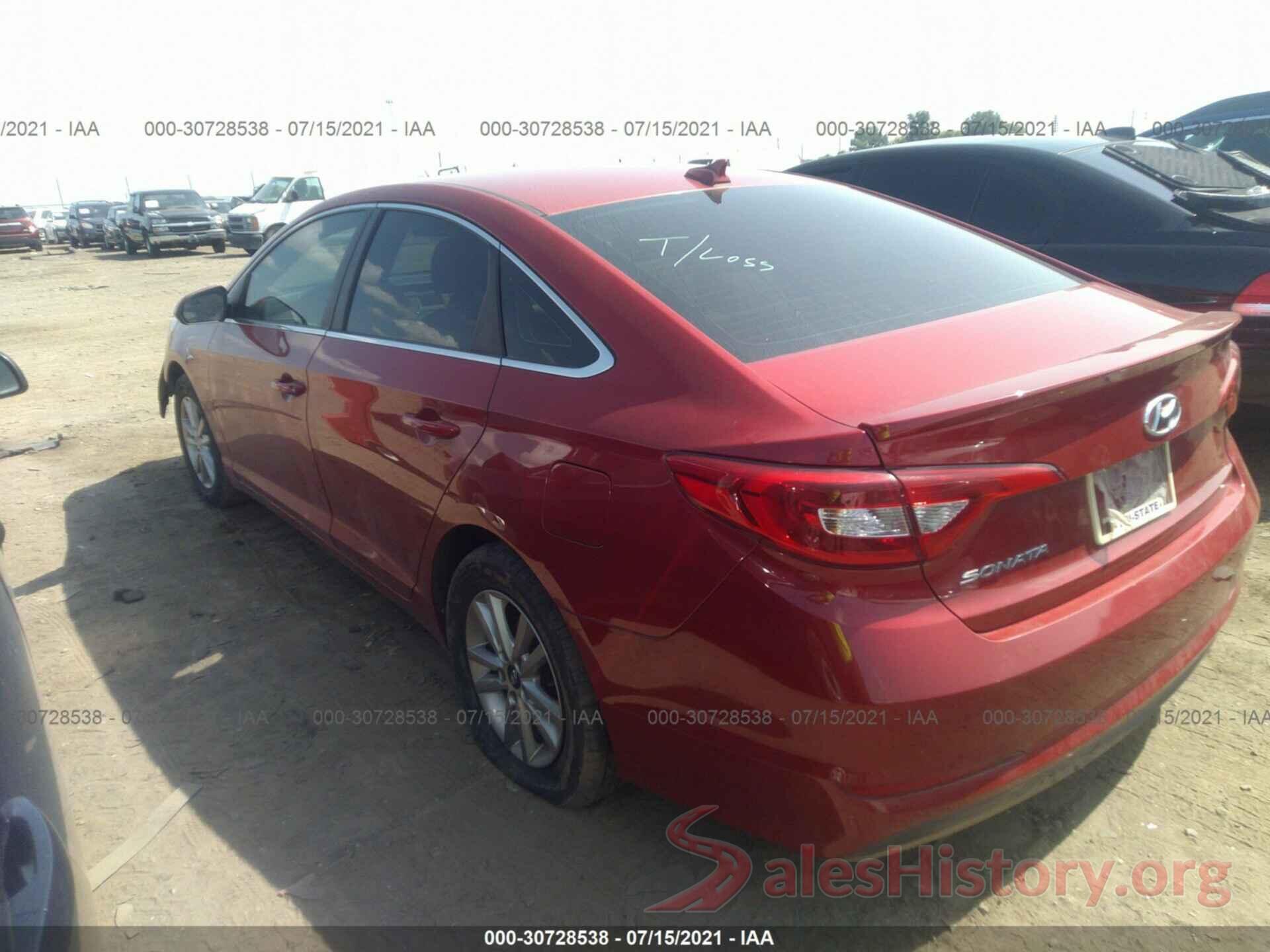 5NPE24AF9HH537152 2017 HYUNDAI SONATA