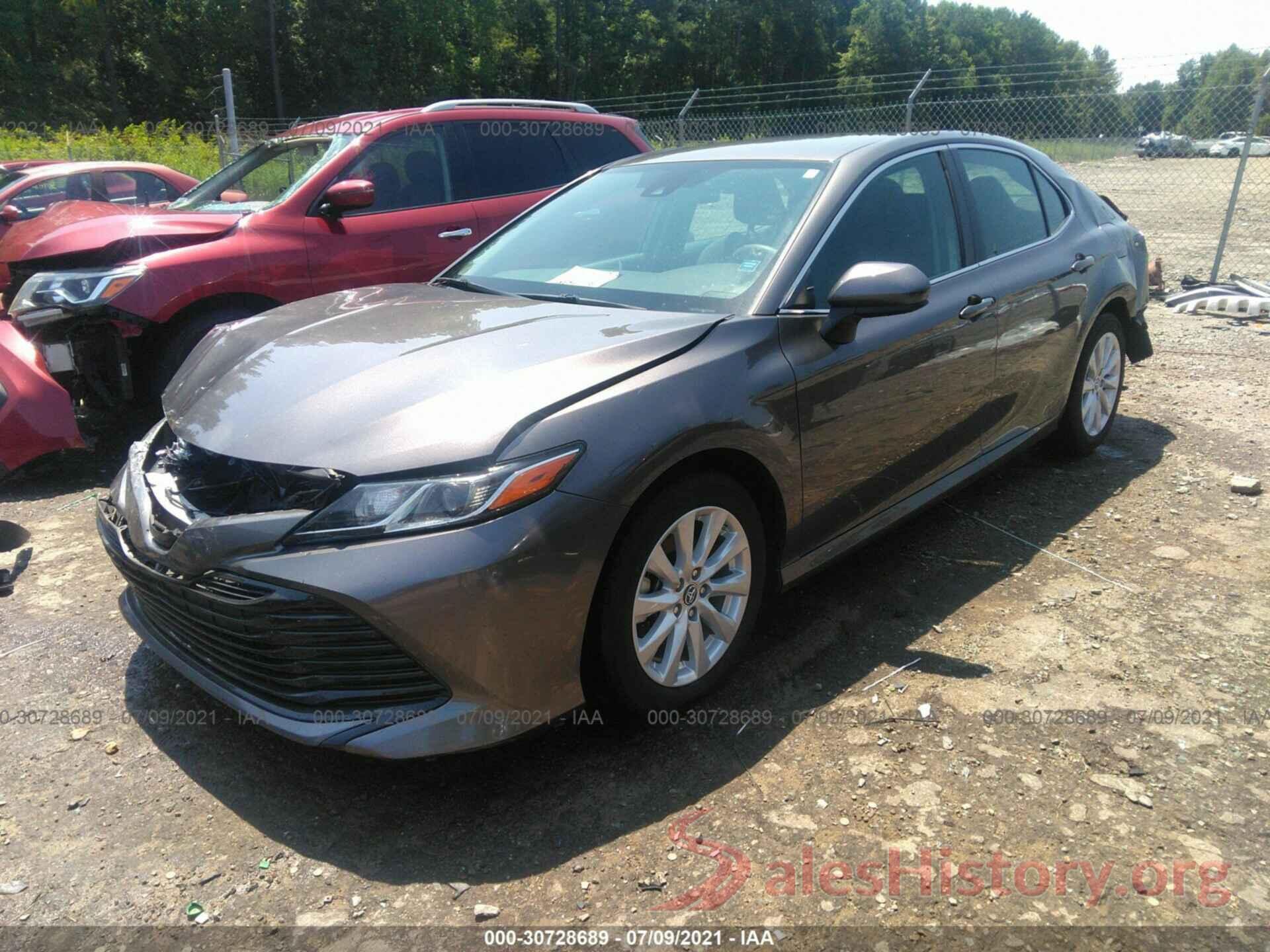 4T1B11HK2KU680993 2019 TOYOTA CAMRY