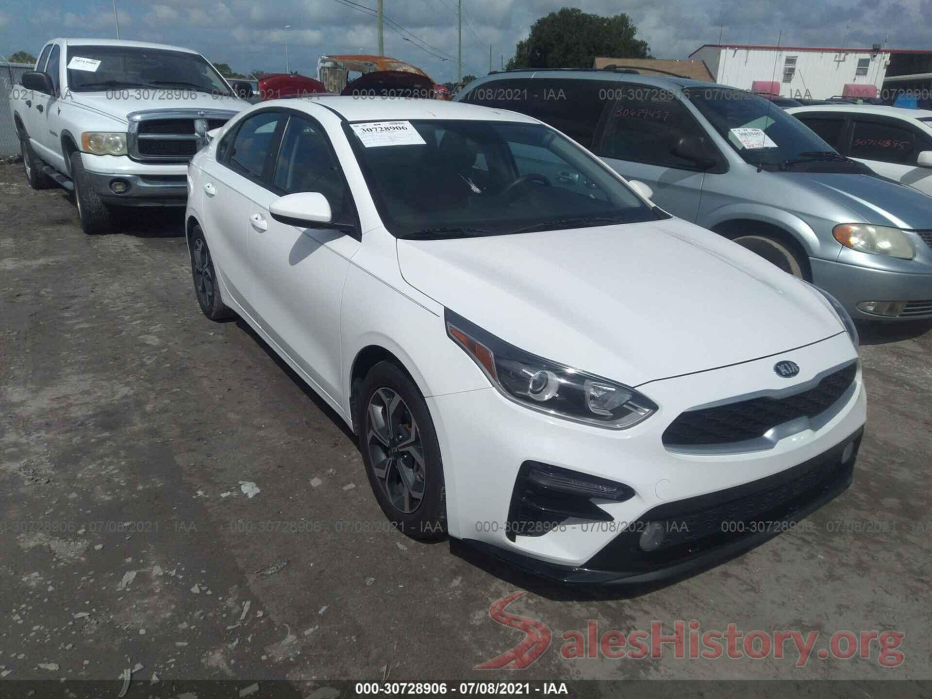 3KPF24AD3LE159264 2020 KIA FORTE