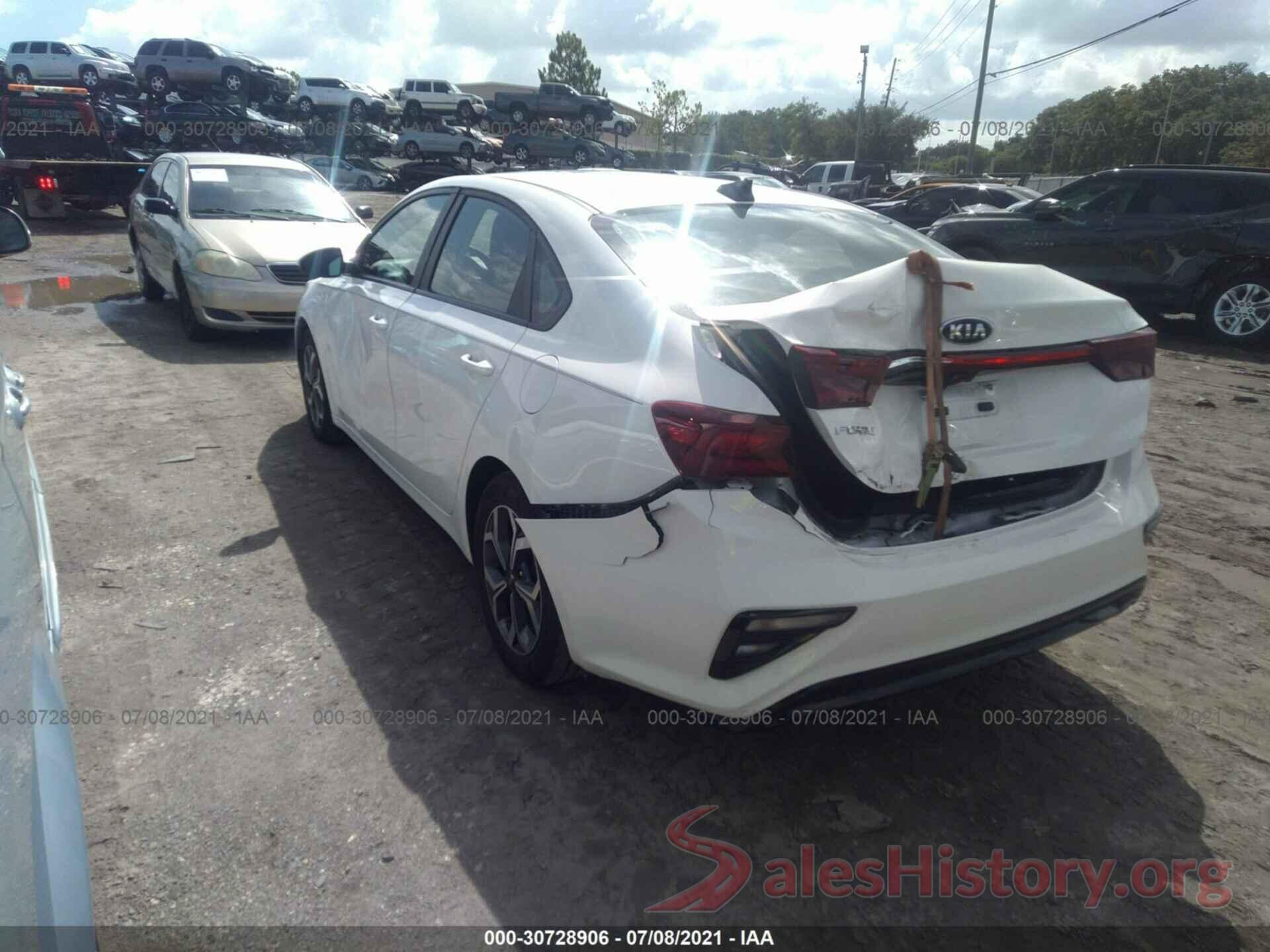 3KPF24AD3LE159264 2020 KIA FORTE