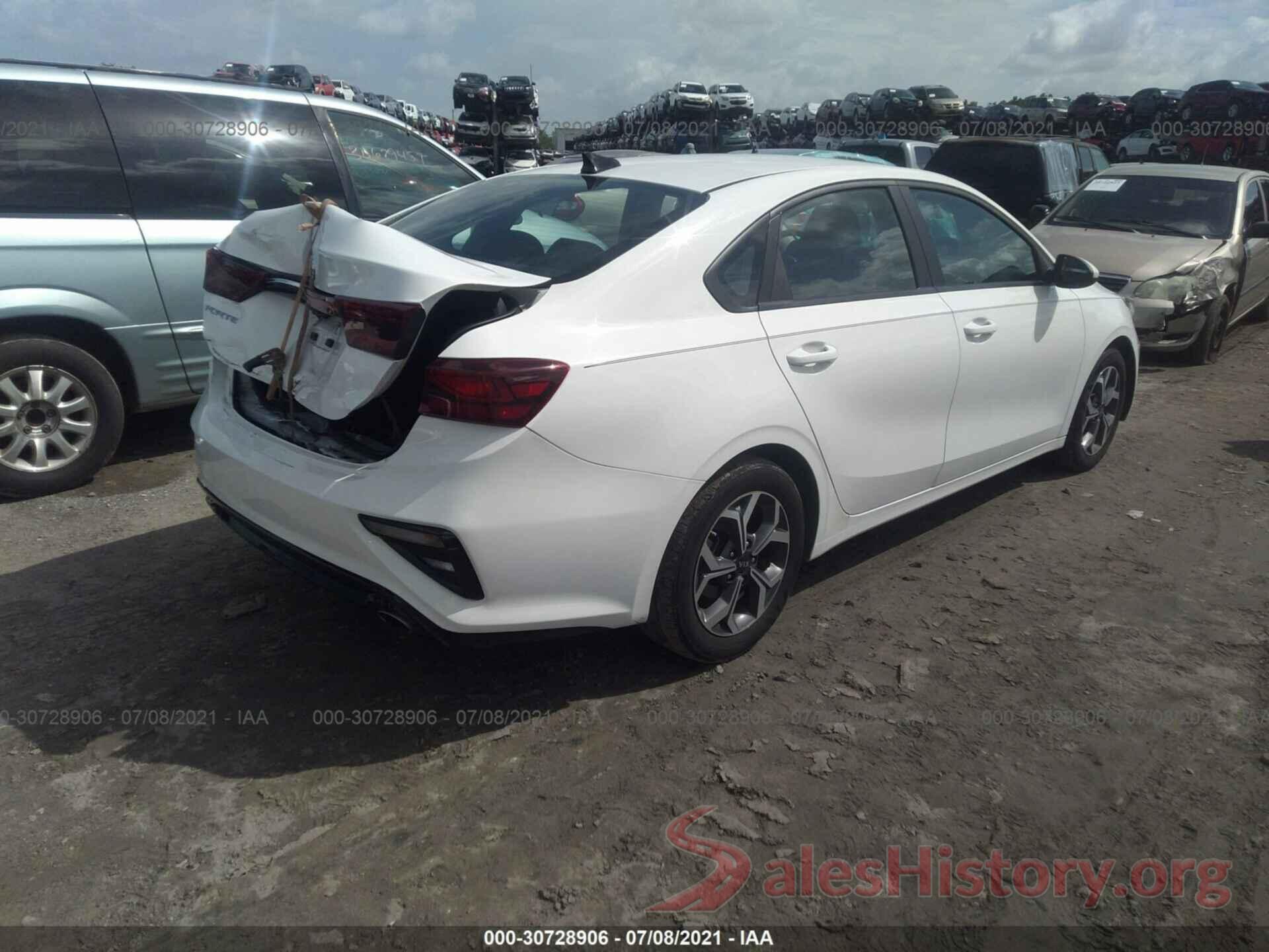 3KPF24AD3LE159264 2020 KIA FORTE