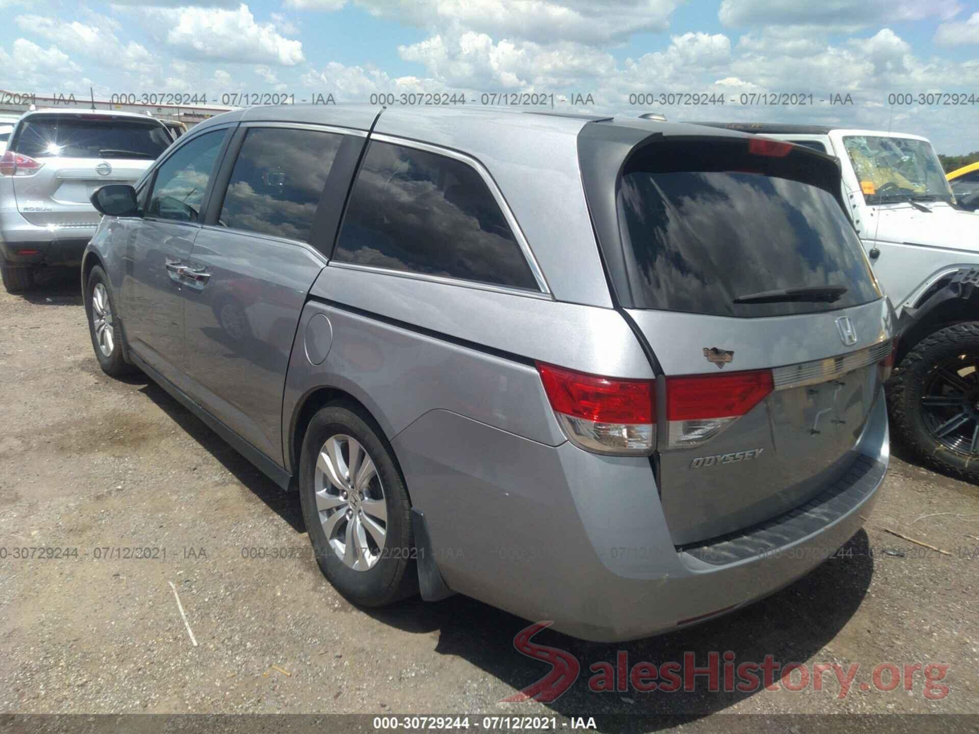 5FNRL5H69GB068510 2016 HONDA ODYSSEY