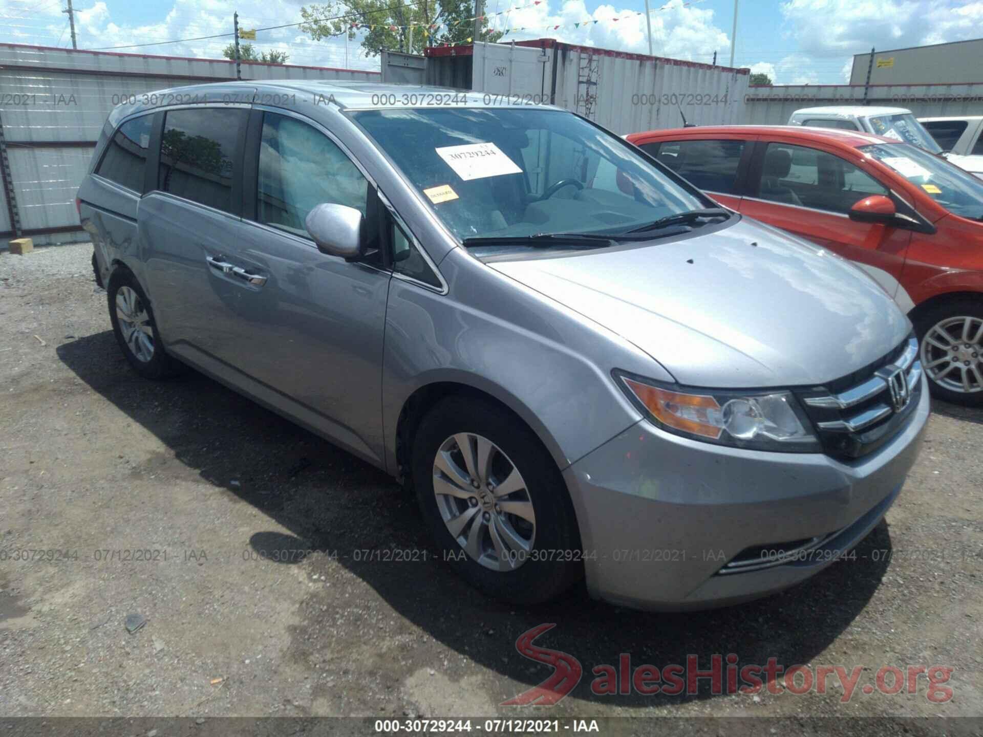 5FNRL5H69GB068510 2016 HONDA ODYSSEY