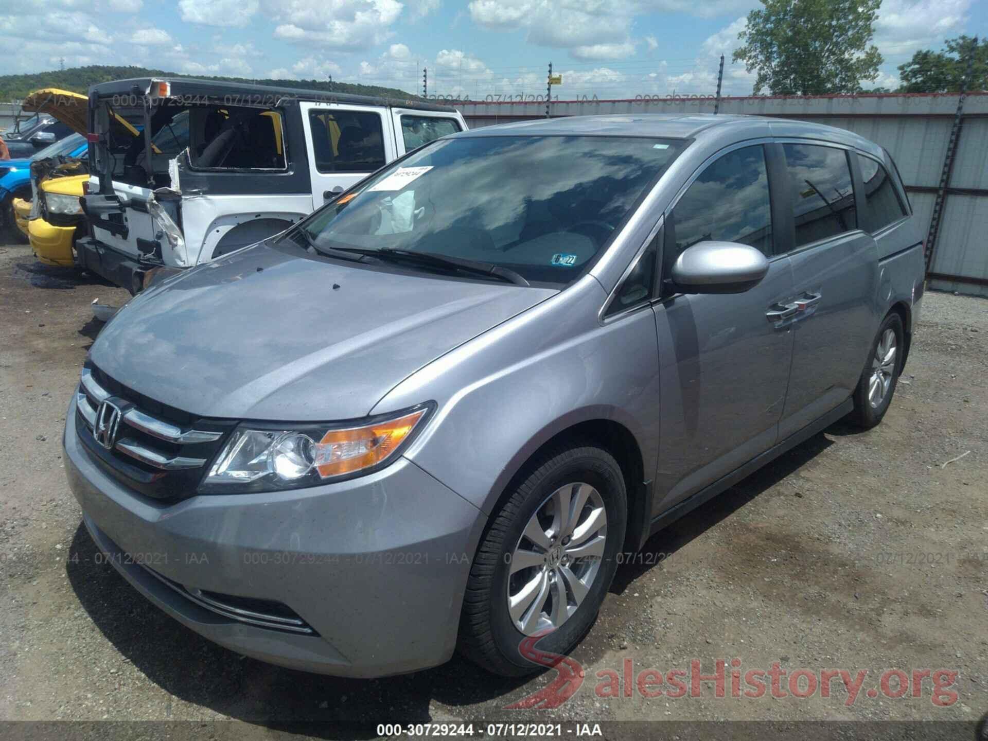 5FNRL5H69GB068510 2016 HONDA ODYSSEY