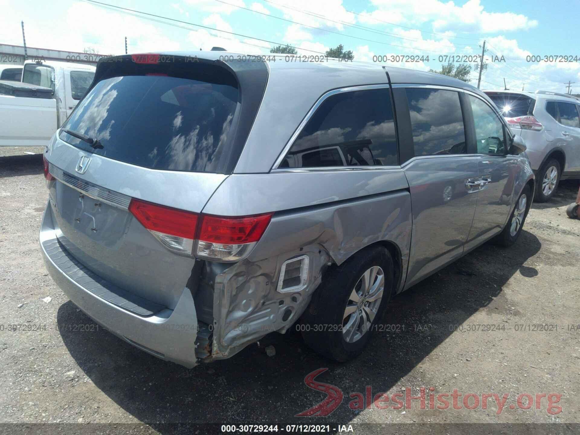 5FNRL5H69GB068510 2016 HONDA ODYSSEY