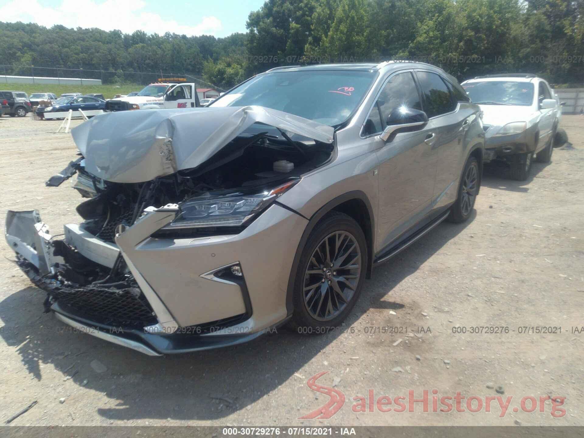 2T2BZMCA9HC054257 2017 LEXUS RX