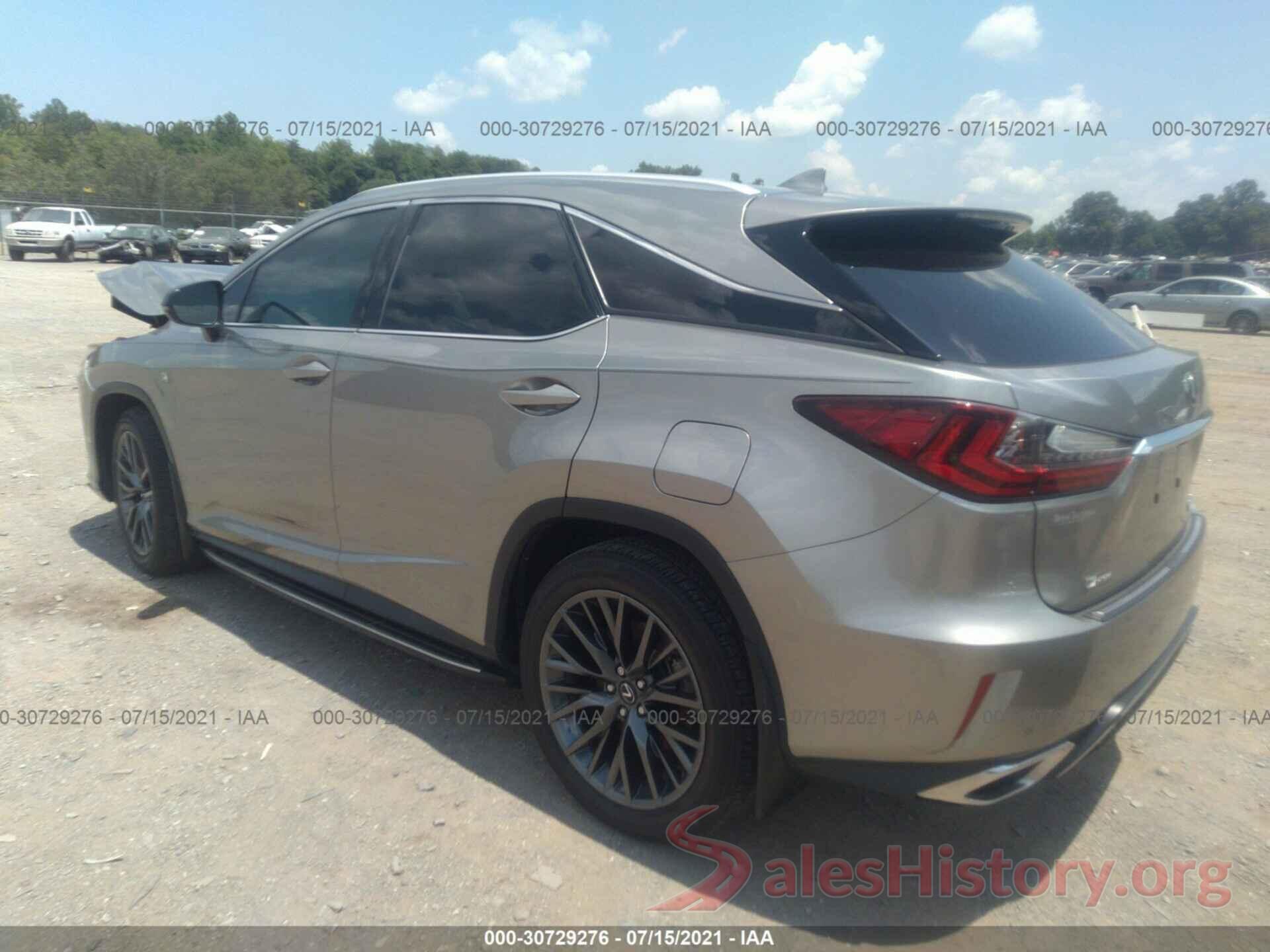 2T2BZMCA9HC054257 2017 LEXUS RX