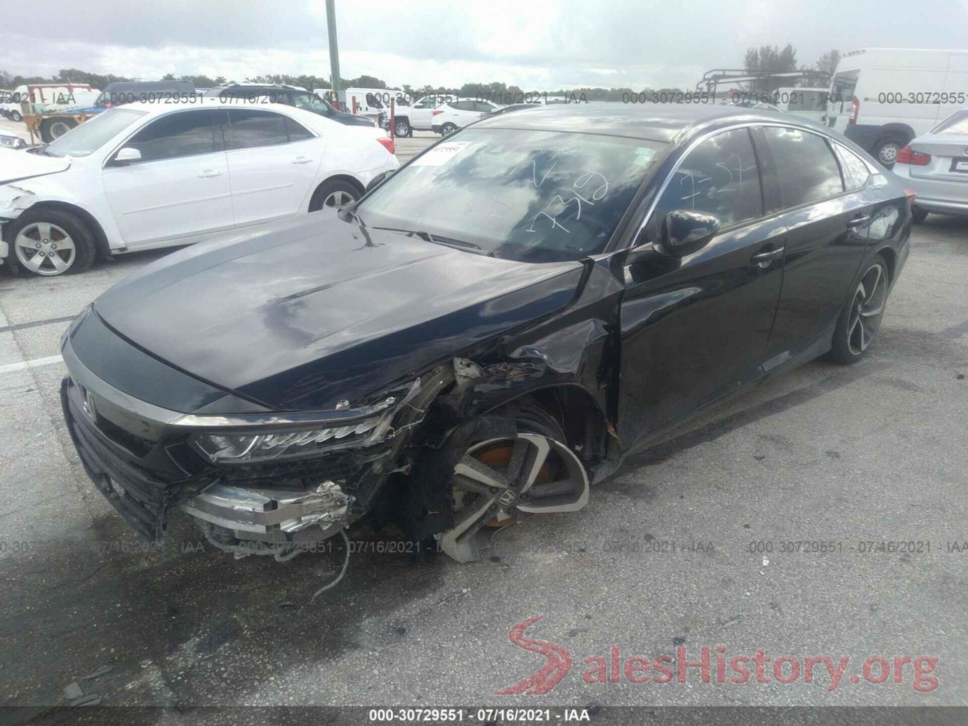 1HGCV1F39KA037312 2019 HONDA ACCORD SEDAN