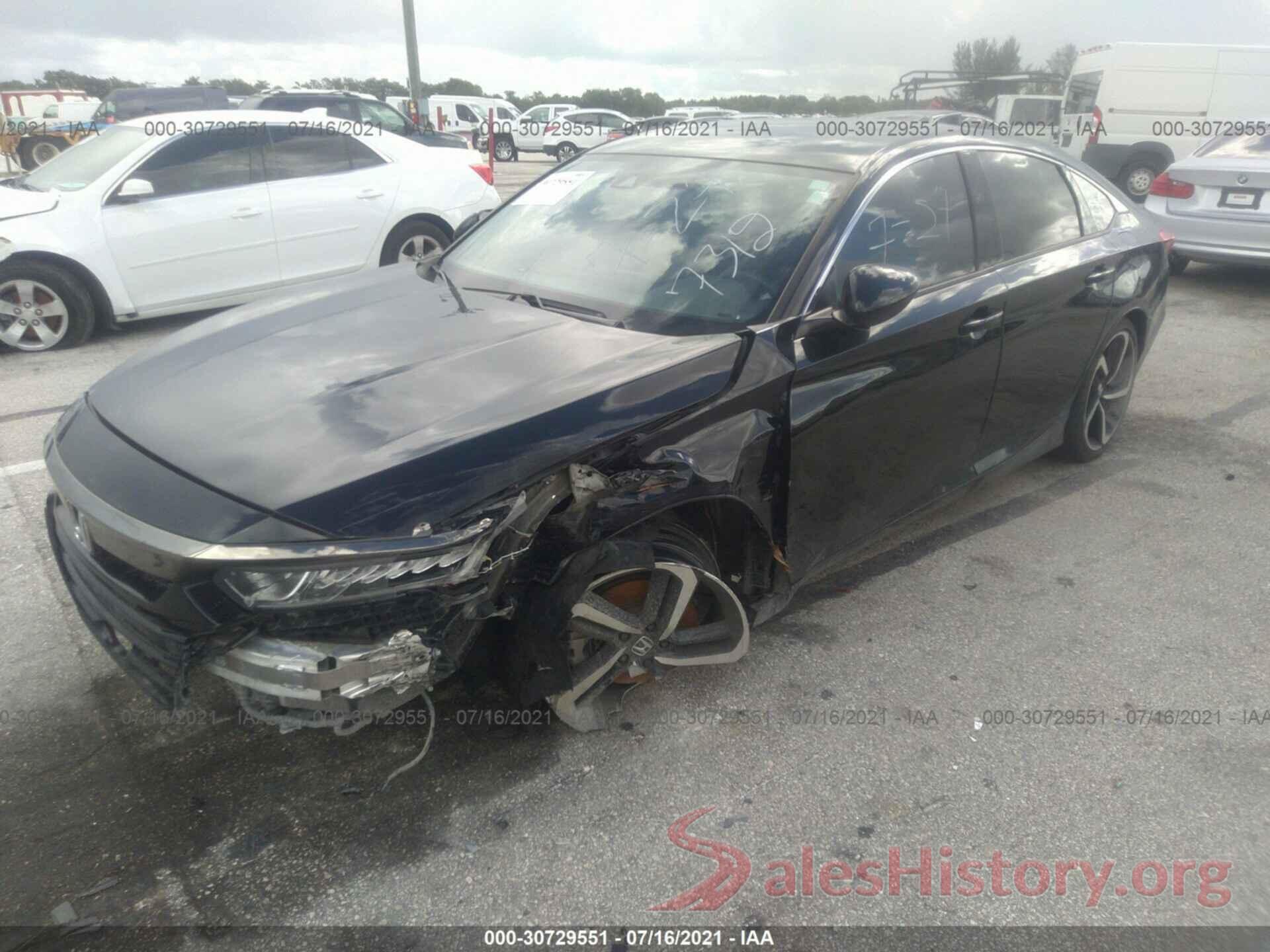 1HGCV1F39KA037312 2019 HONDA ACCORD SEDAN