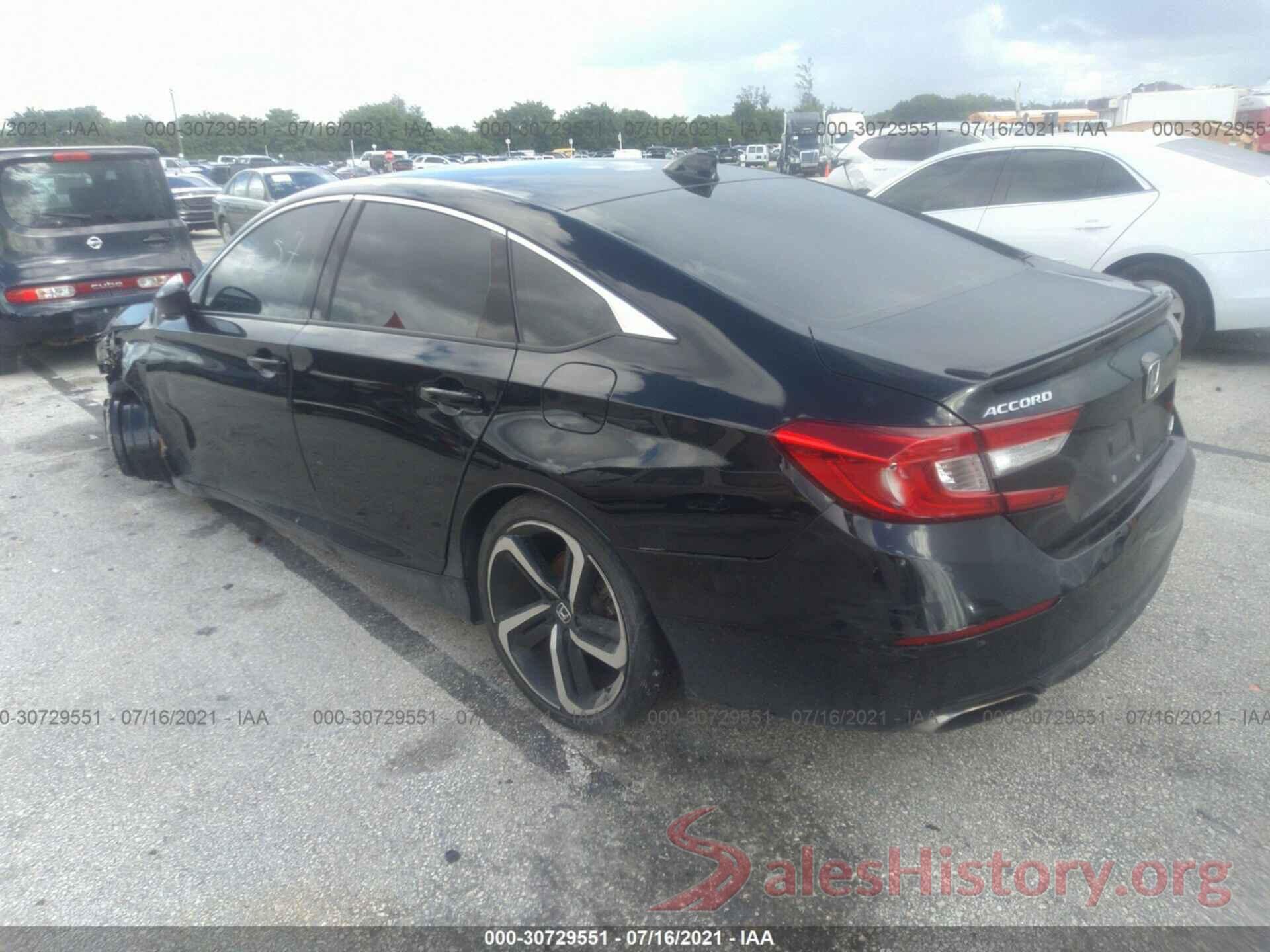 1HGCV1F39KA037312 2019 HONDA ACCORD SEDAN