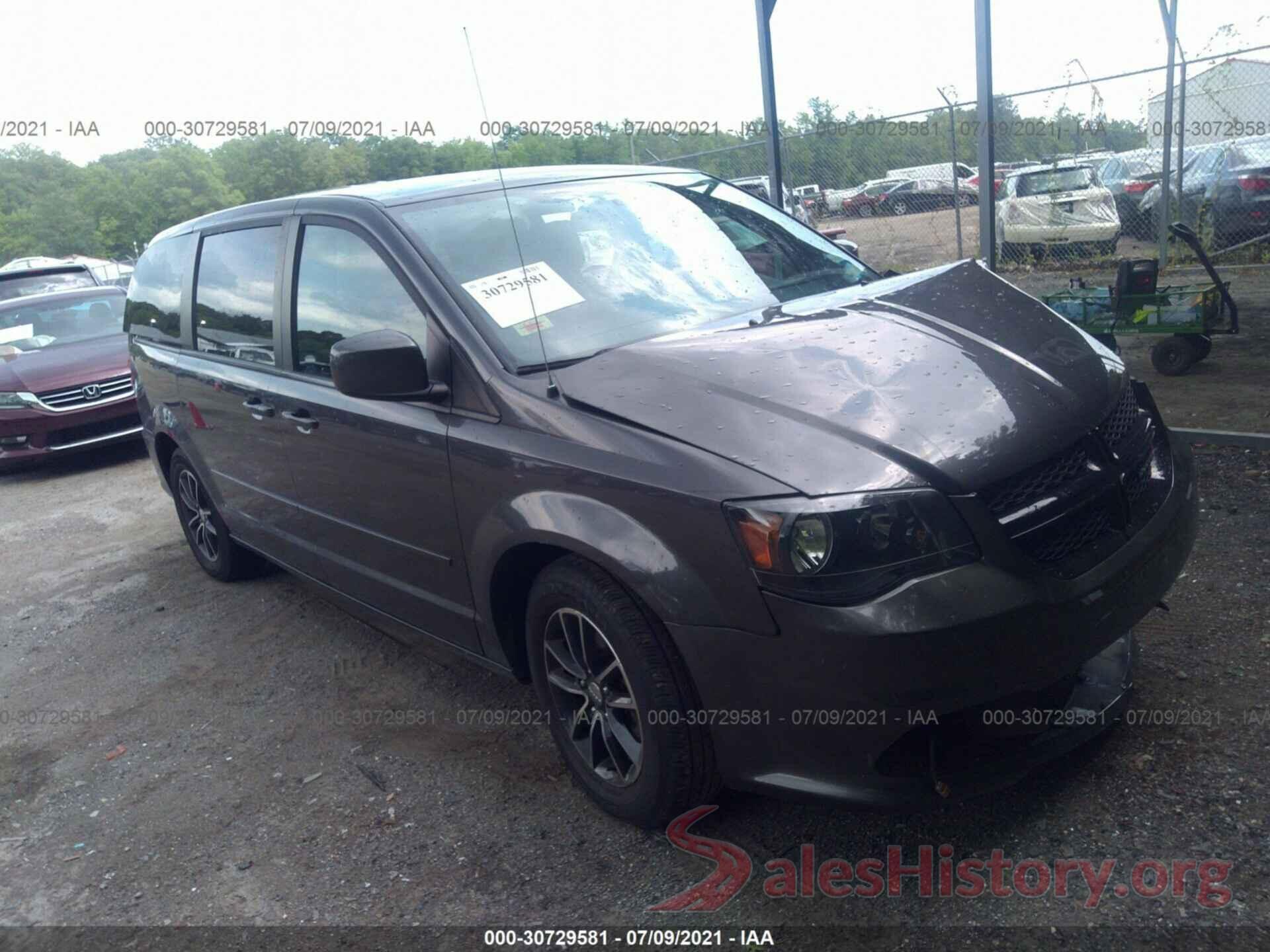 2C4RDGCG6GR196961 2016 DODGE GRAND CARAVAN