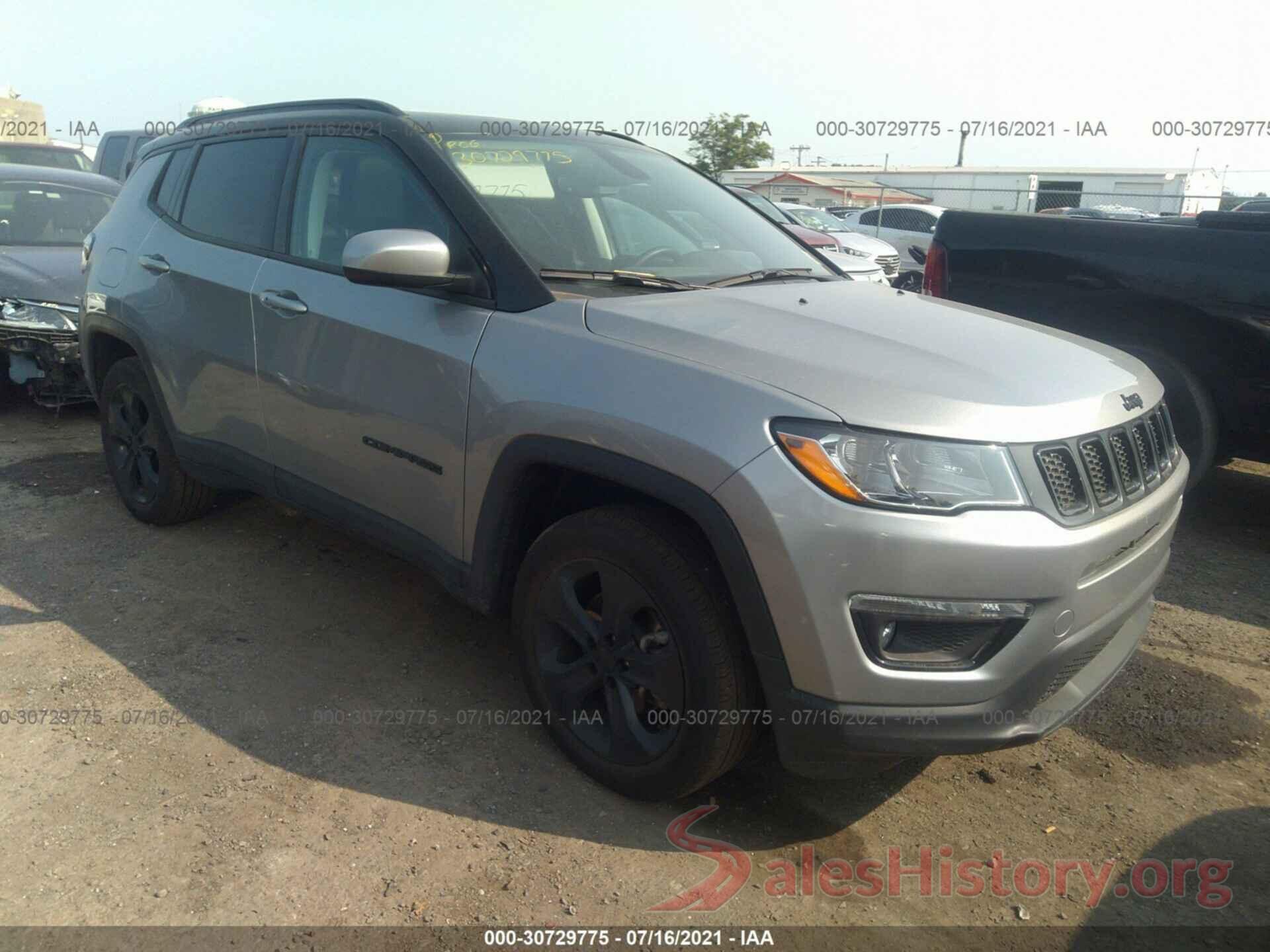 3C4NJDBB1MT523500 2021 JEEP COMPASS