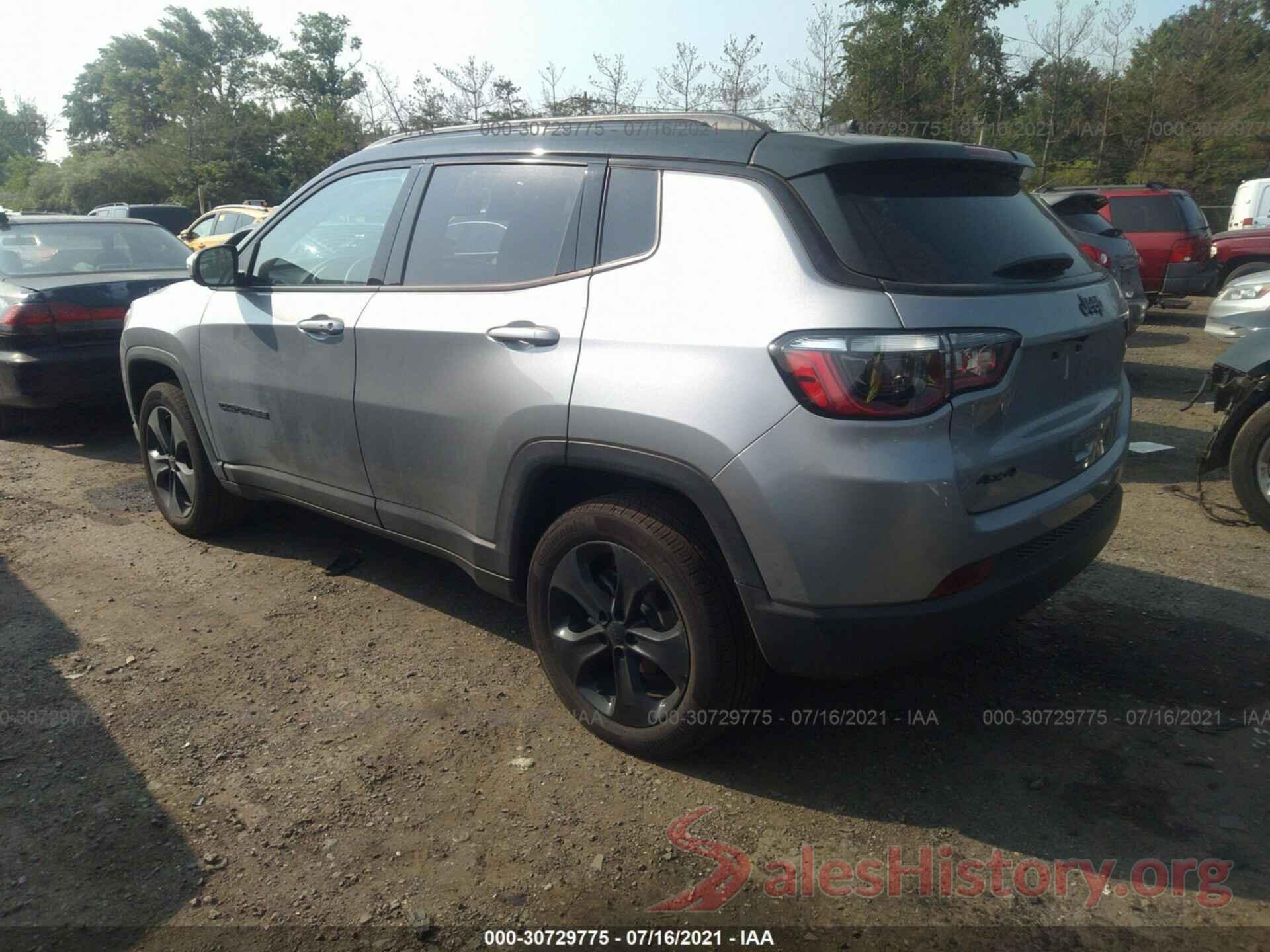 3C4NJDBB1MT523500 2021 JEEP COMPASS