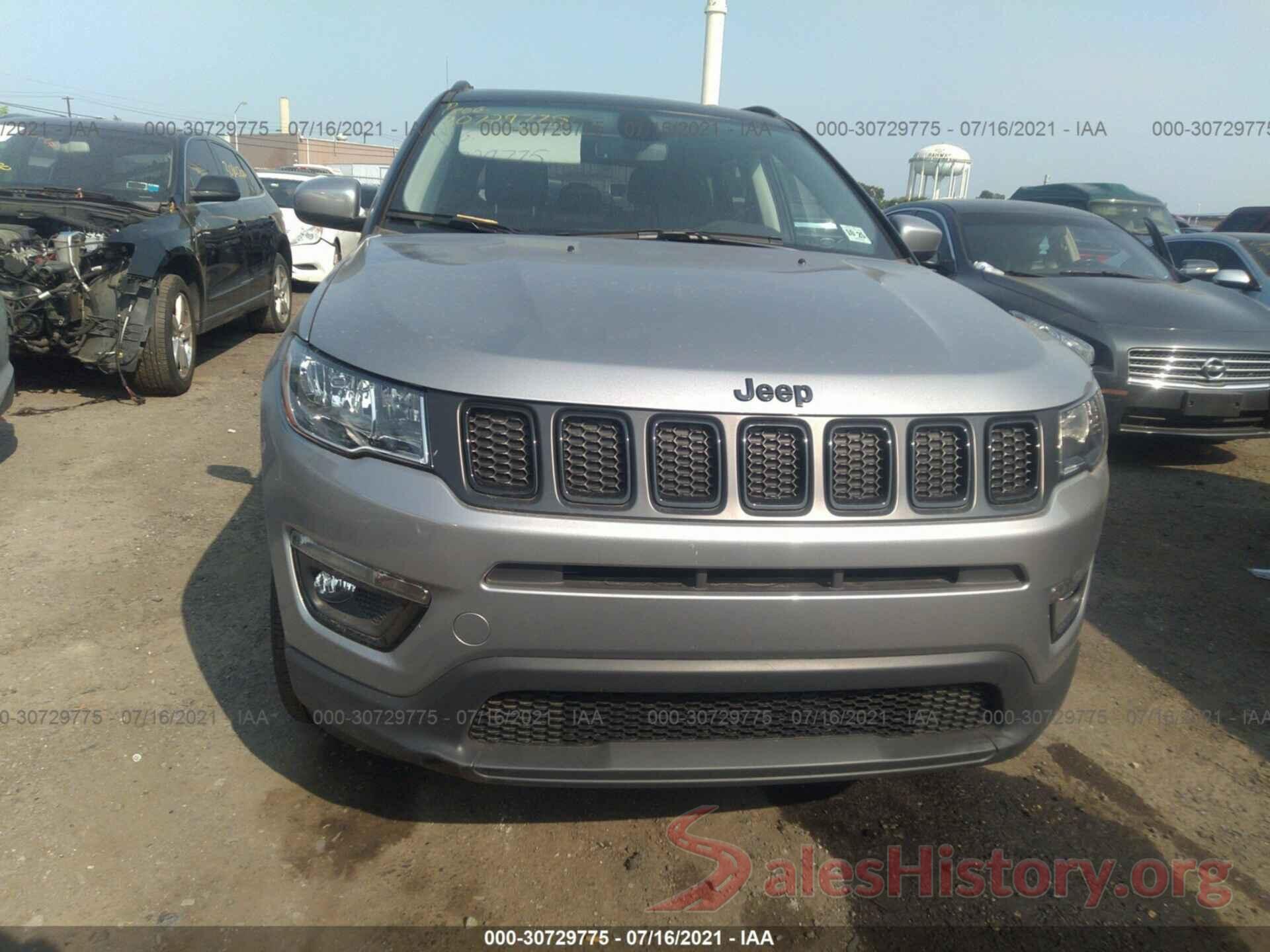 3C4NJDBB1MT523500 2021 JEEP COMPASS