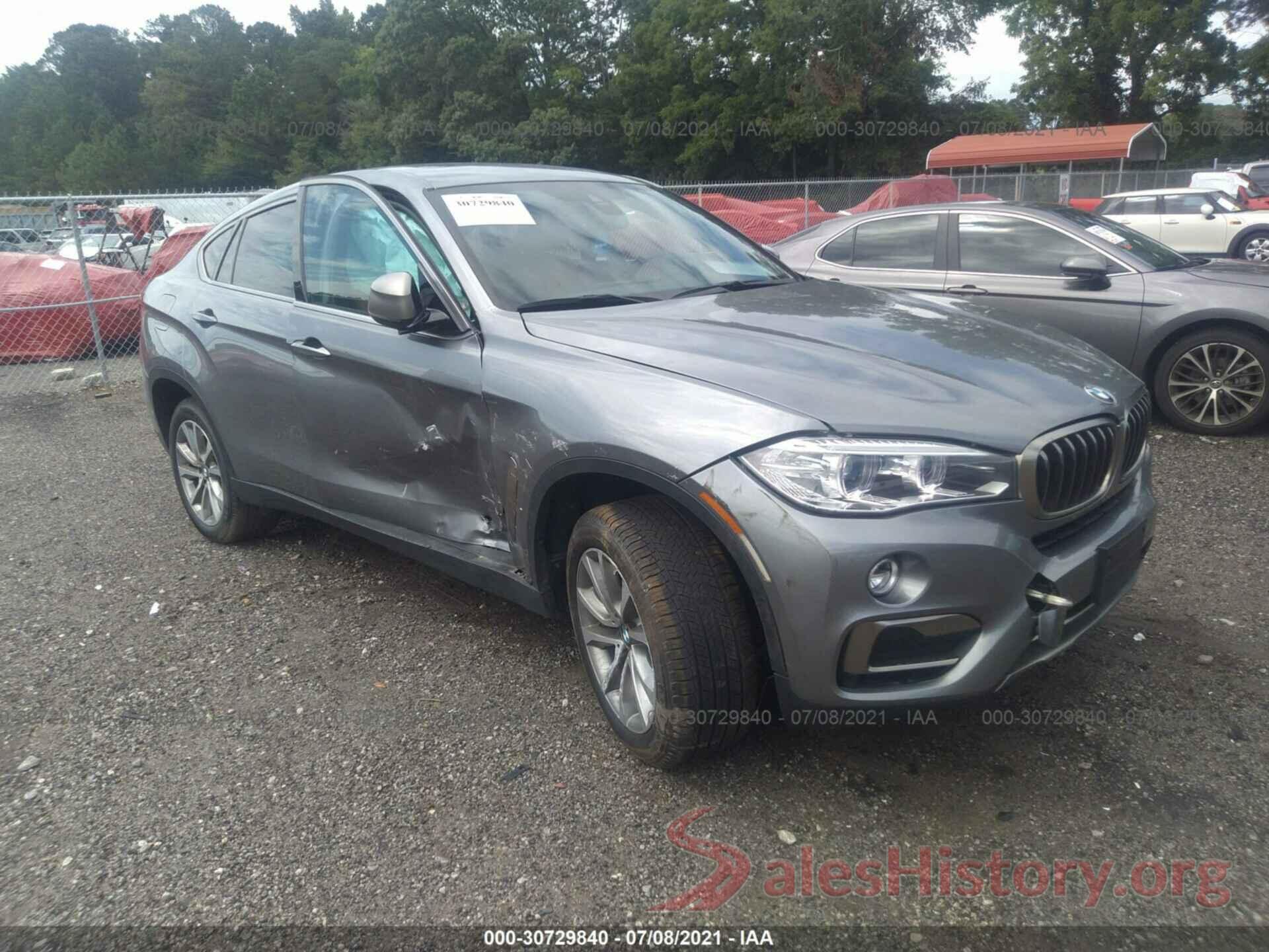 5UXKU2C59J0X51646 2018 BMW X6