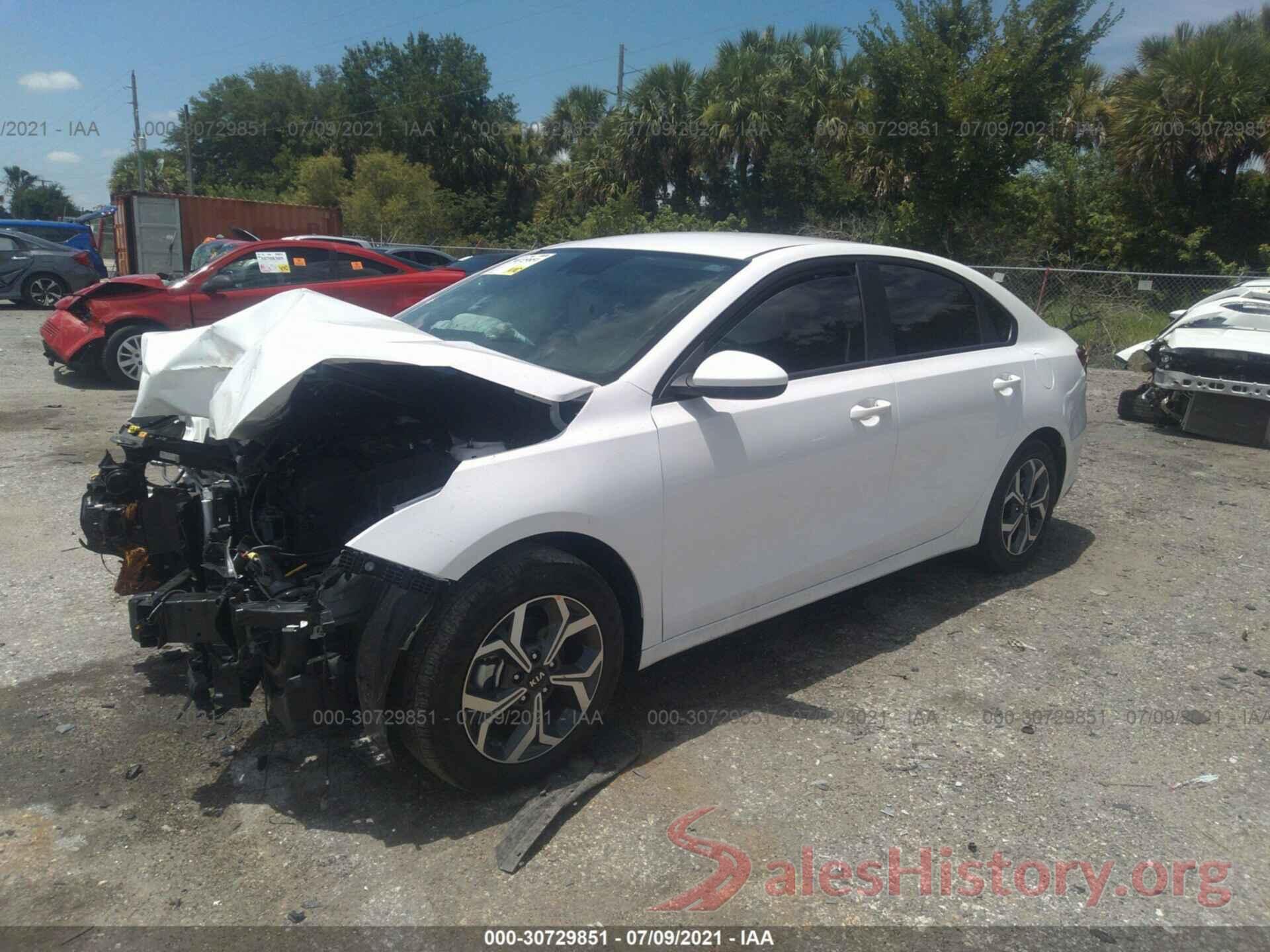 3KPF24AD1ME360145 2021 KIA FORTE