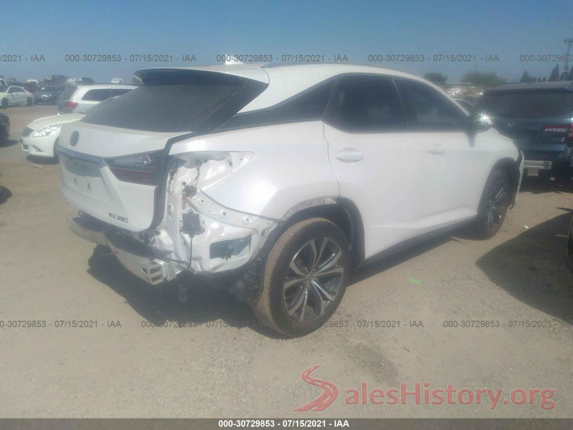 2T2BZMCA5HC125339 2017 LEXUS RX