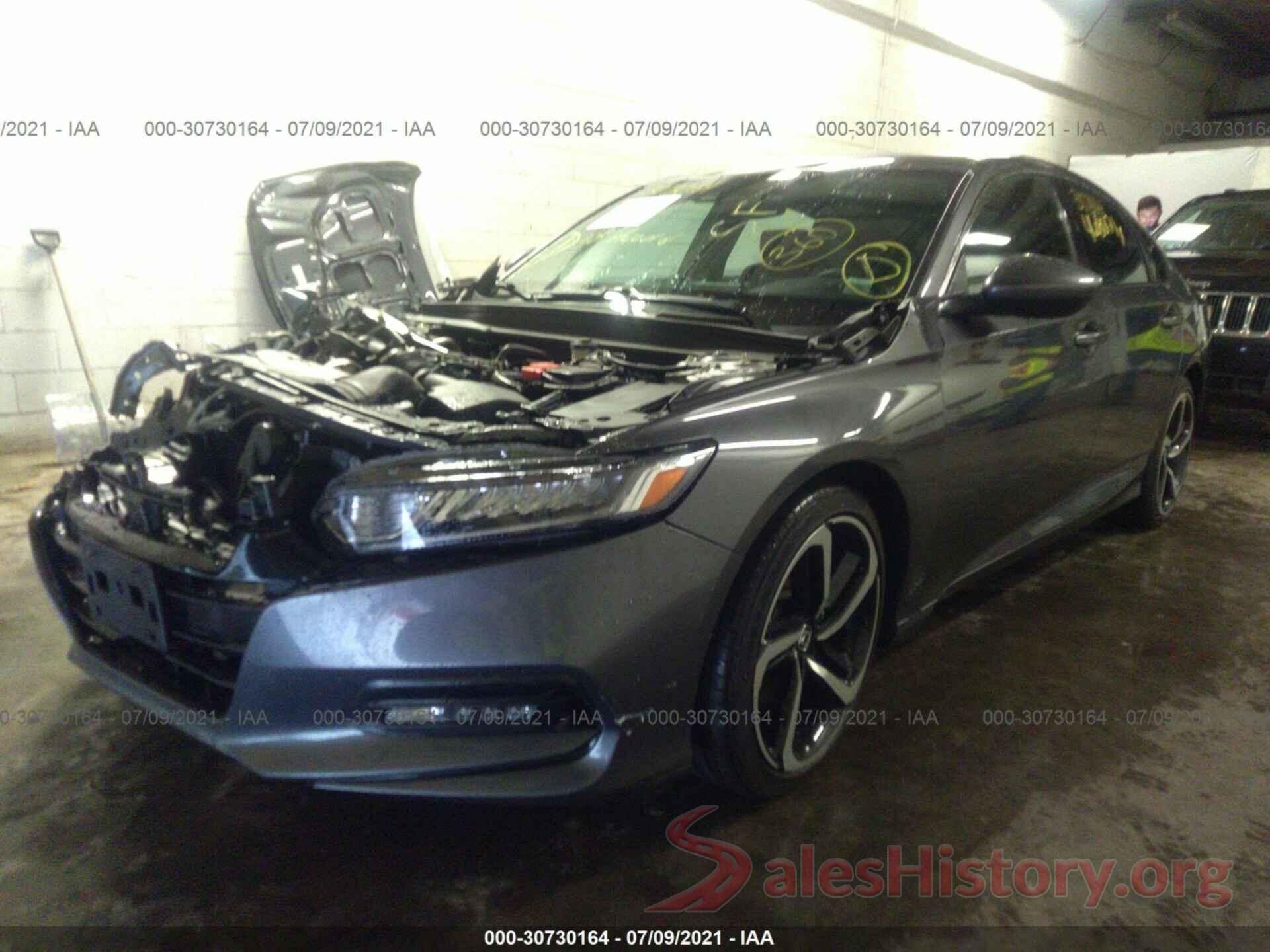 1HGCV1F3XJA191400 2018 HONDA ACCORD SEDAN