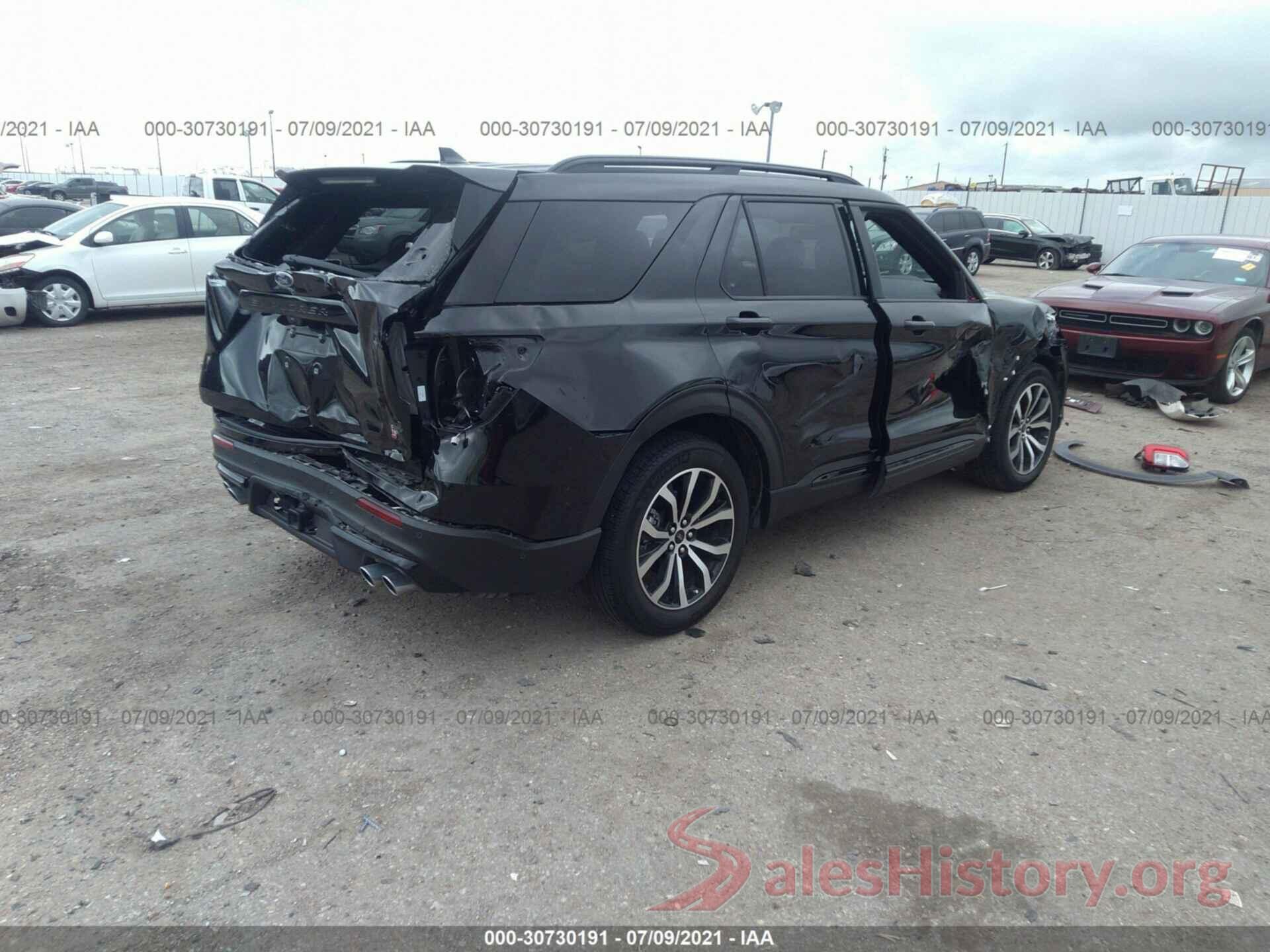 1FM5K8GCXLGA15000 2020 FORD EXPLORER