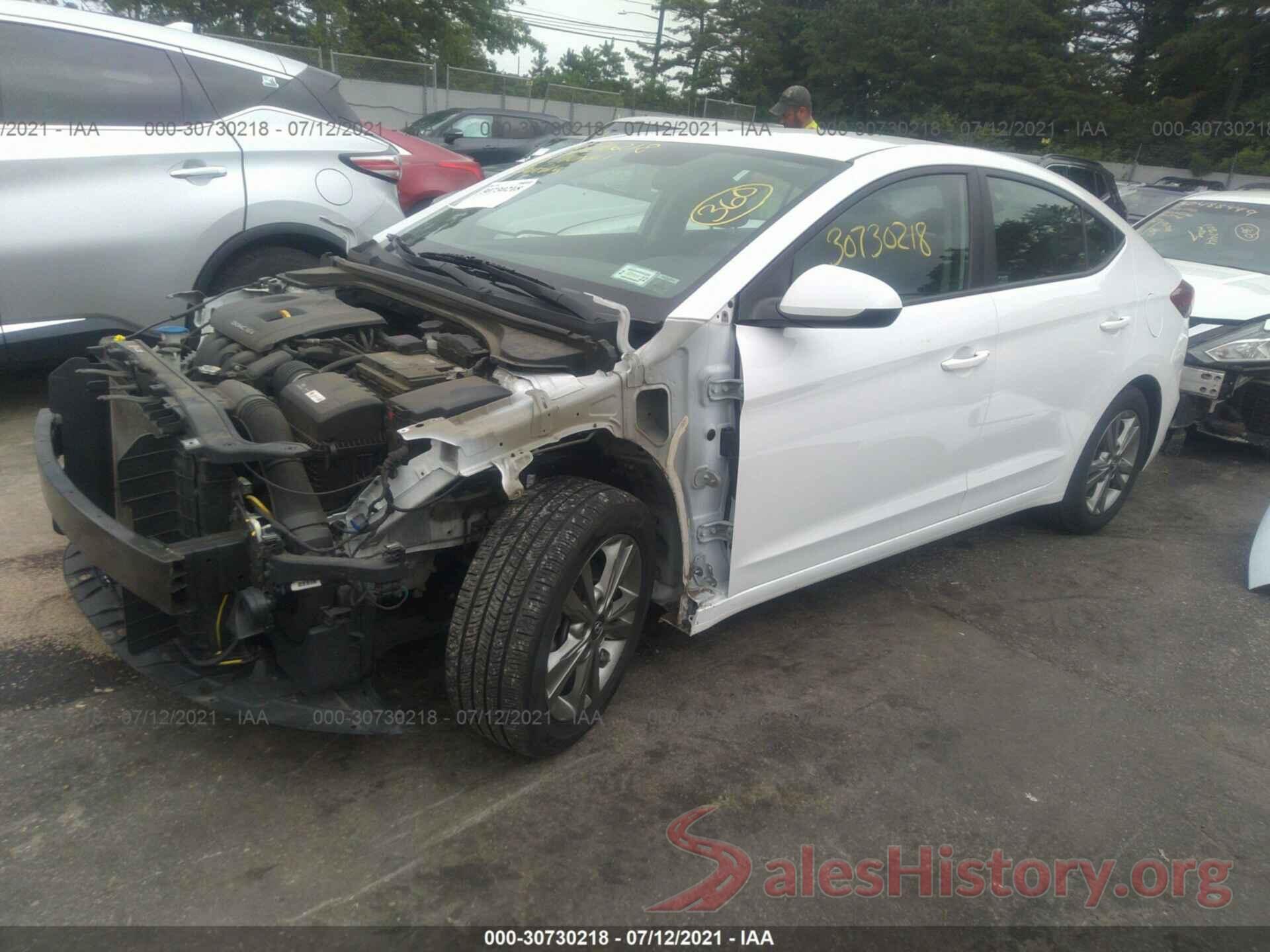 5NPD84LF9JH318348 2018 HYUNDAI ELANTRA