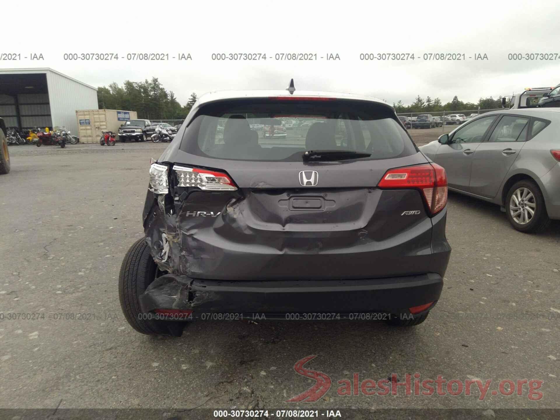 3CZRU6H37JM722779 2018 HONDA HR-V