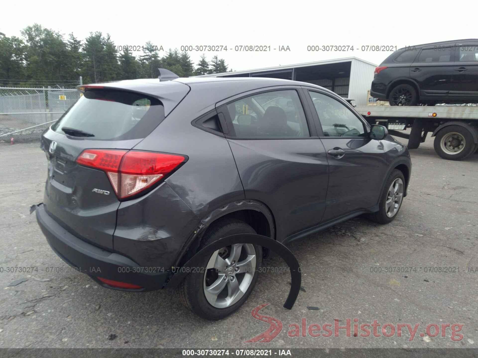 3CZRU6H37JM722779 2018 HONDA HR-V