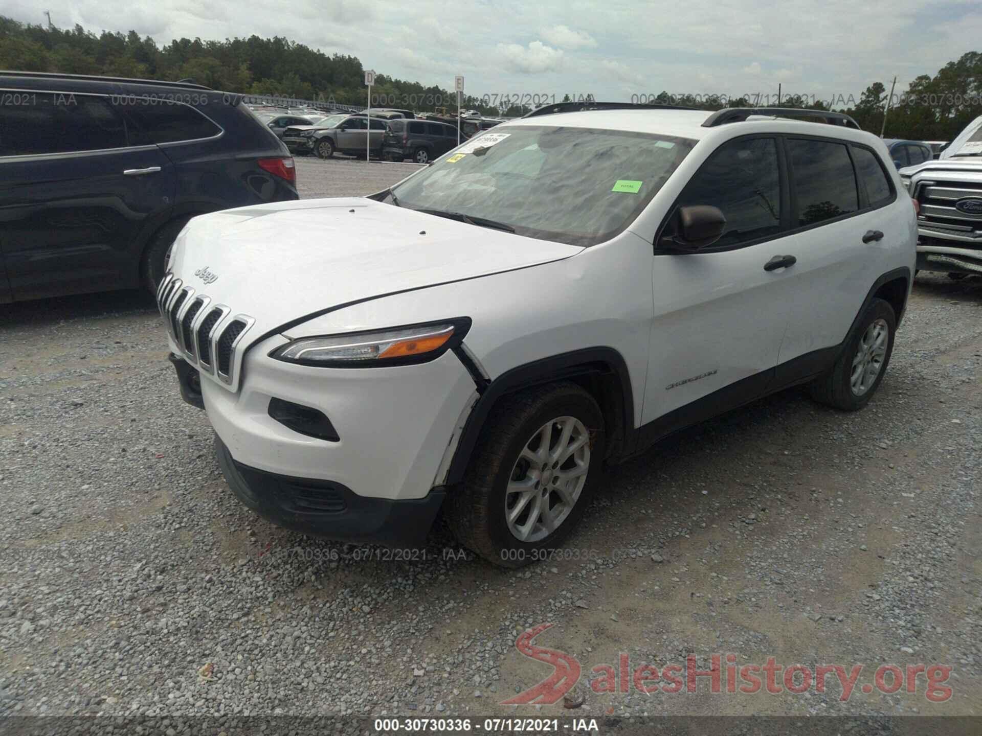 1C4PJLABXHW653568 2017 JEEP CHEROKEE