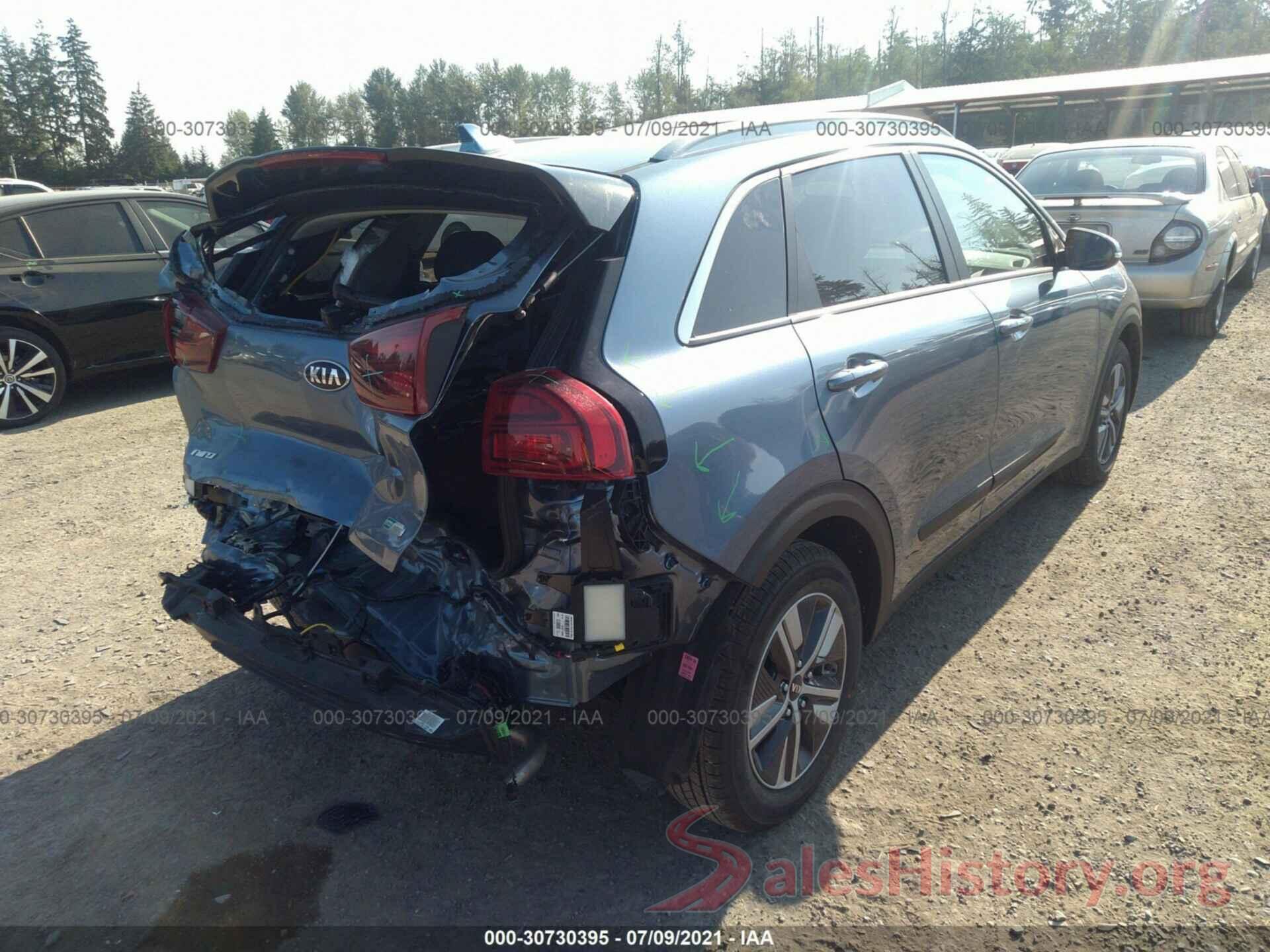 KNDCE3LC3L5433485 2020 KIA NIRO