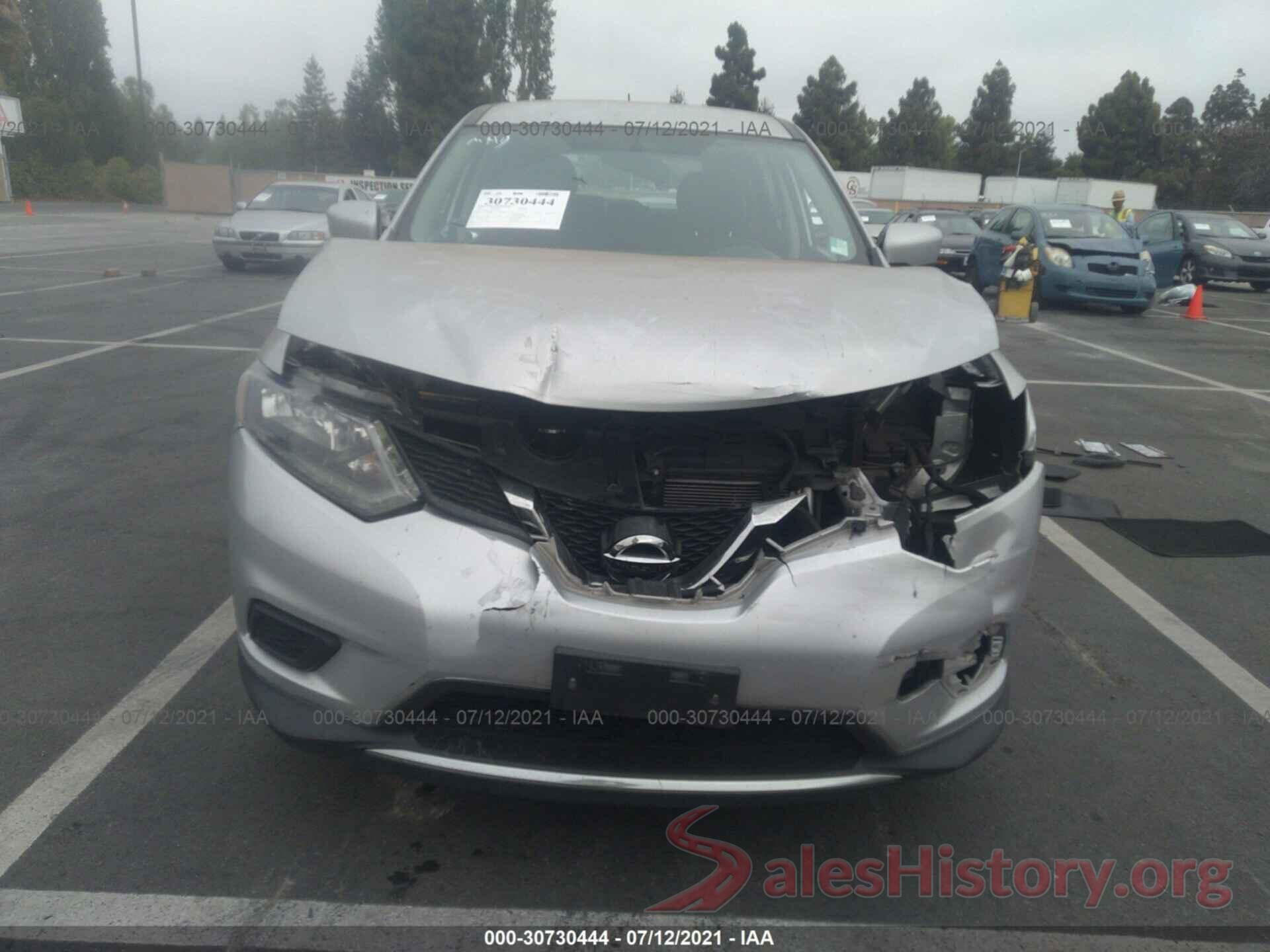 KNMAT2MV3GP696139 2016 NISSAN ROGUE