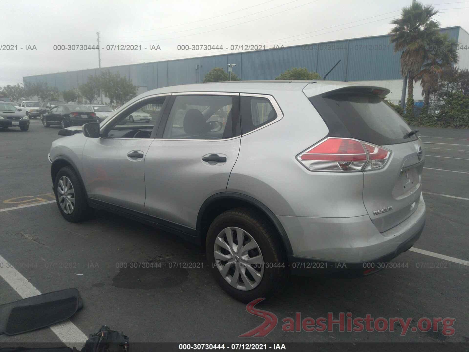 KNMAT2MV3GP696139 2016 NISSAN ROGUE