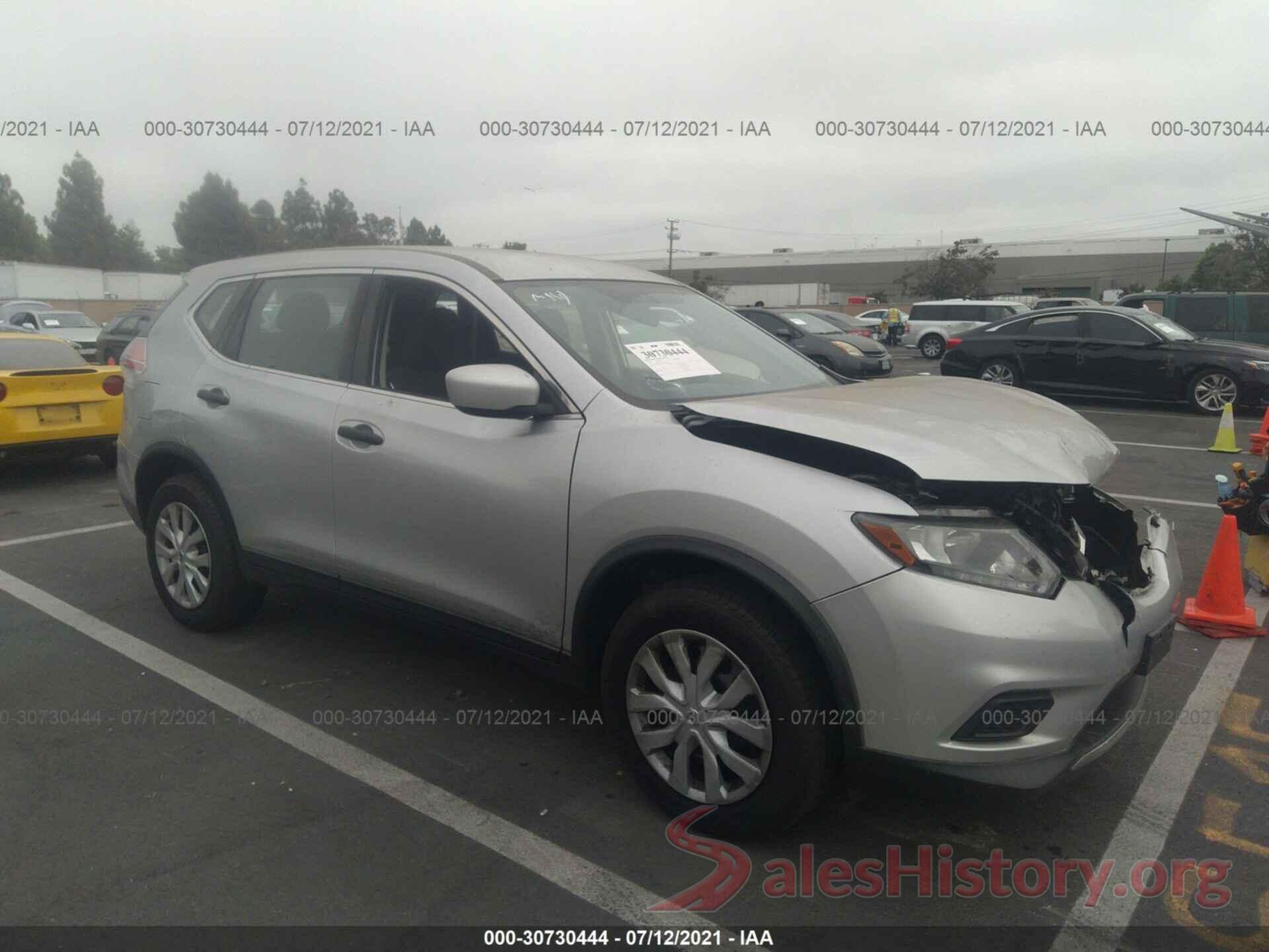 KNMAT2MV3GP696139 2016 NISSAN ROGUE