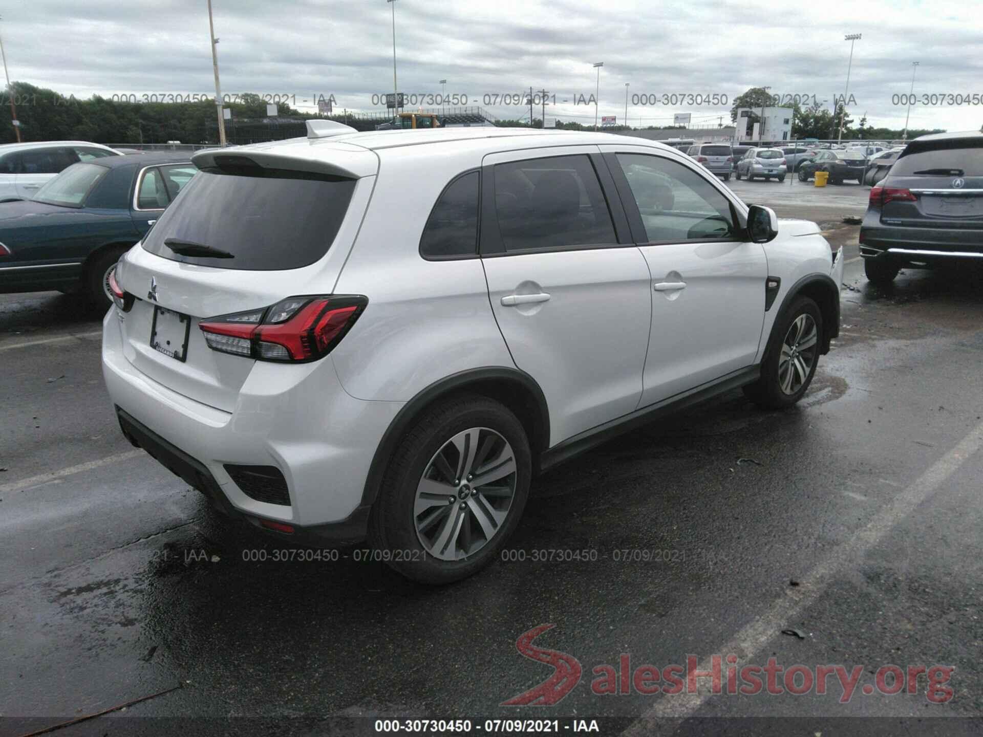 JA4APUAU4MU006286 2021 MITSUBISHI OUTLANDER SPORT