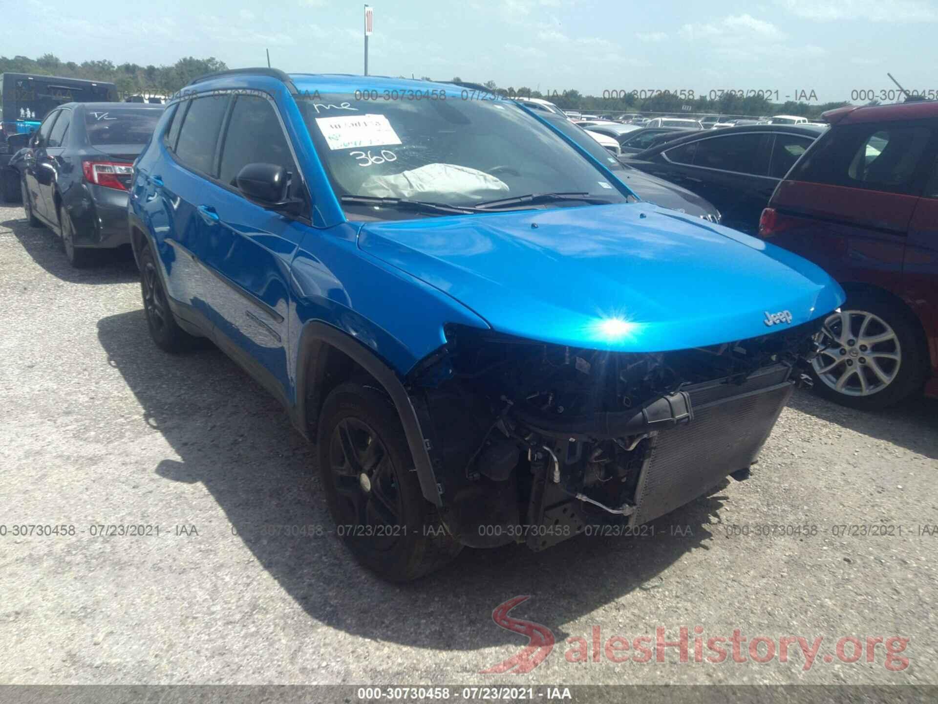 3C4NJCAB1LT130347 2020 JEEP COMPASS