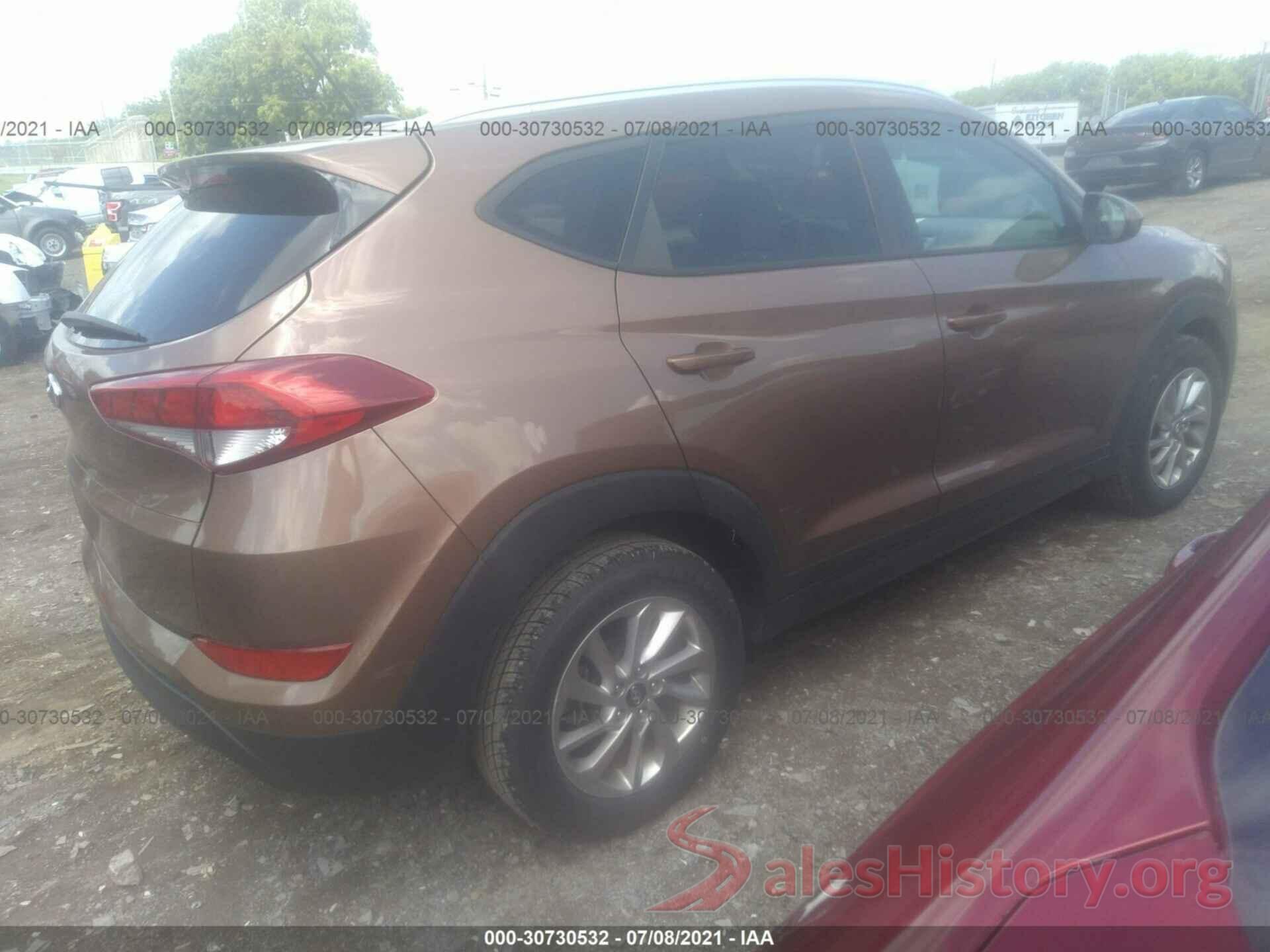 KM8J33A41GU033490 2016 HYUNDAI TUCSON