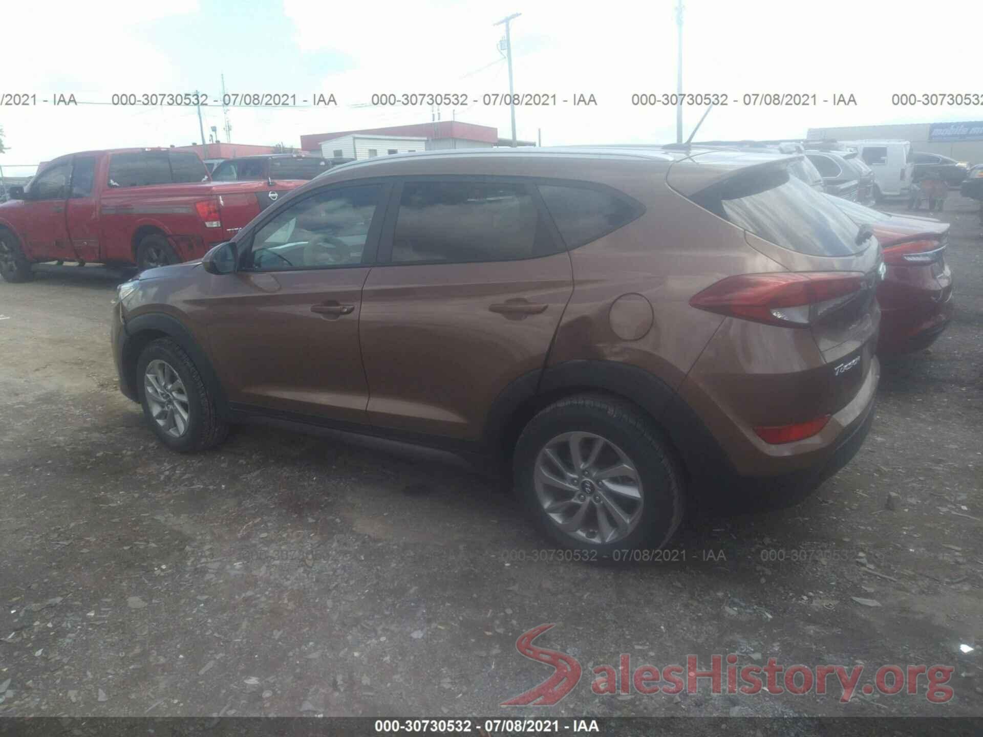 KM8J33A41GU033490 2016 HYUNDAI TUCSON